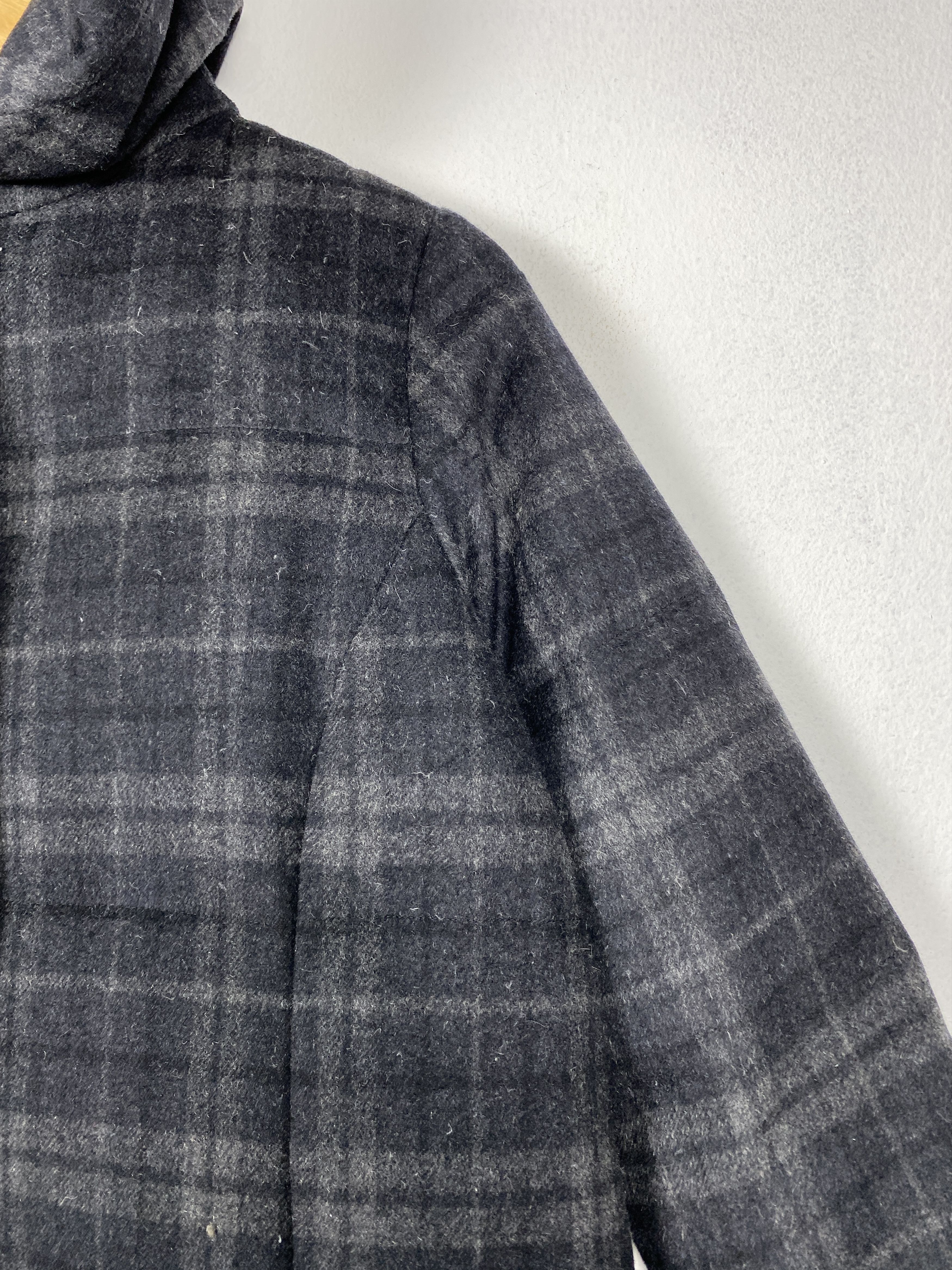 Japanese Brand Vintage Japanese Brand Flannel Hoodie Jacket J1174 Size US S / EU 44-46 / 1 - 3 Thumbnail