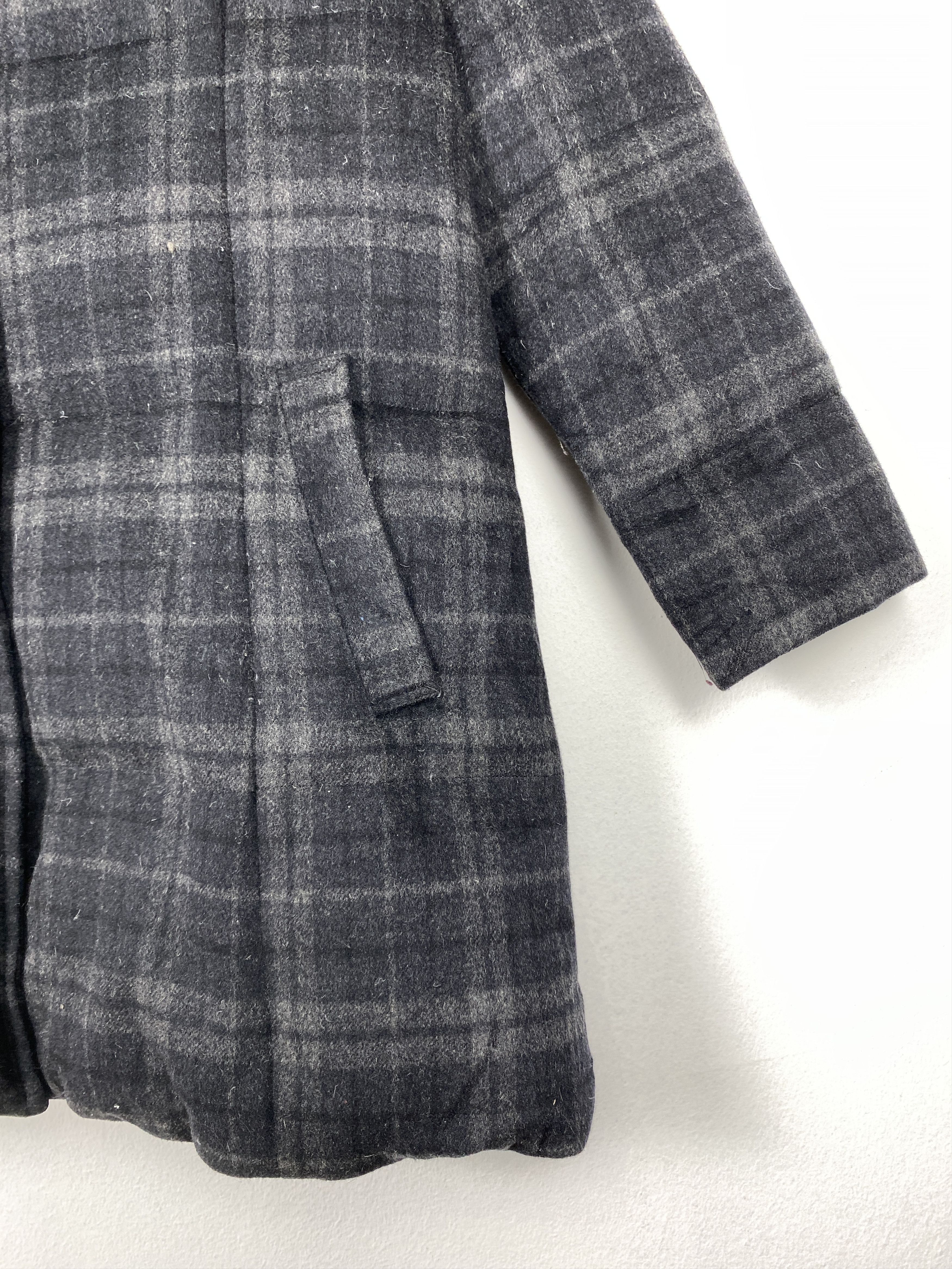 Japanese Brand Vintage Japanese Brand Flannel Hoodie Jacket J1174 Size US S / EU 44-46 / 1 - 4 Thumbnail