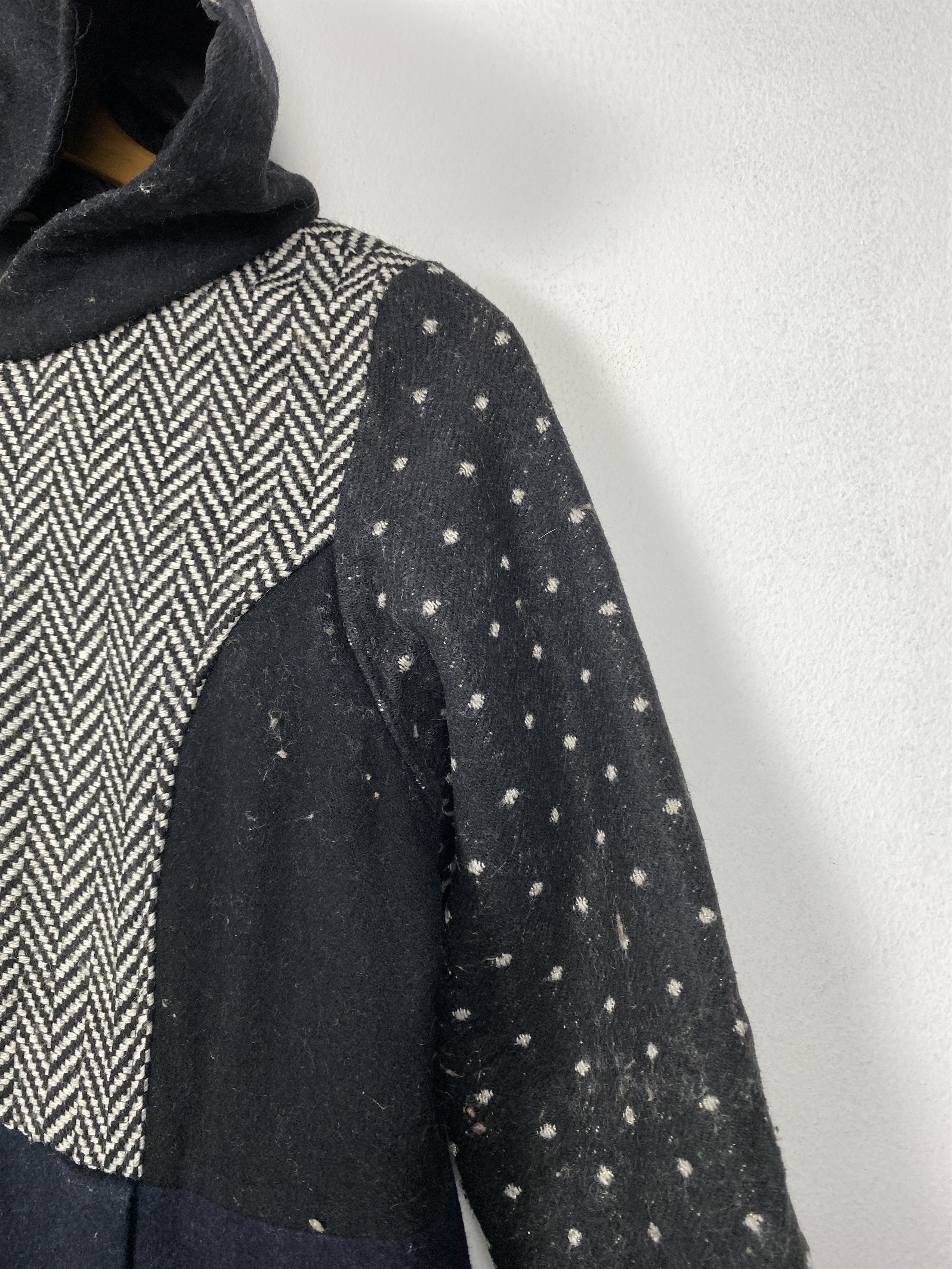 Japanese Brand Vintage SCOLAR Quilted Lining Hoodie Zip Up Jacket J1173 Size XXL / US 16-18 / IT 52-54 - 3 Thumbnail