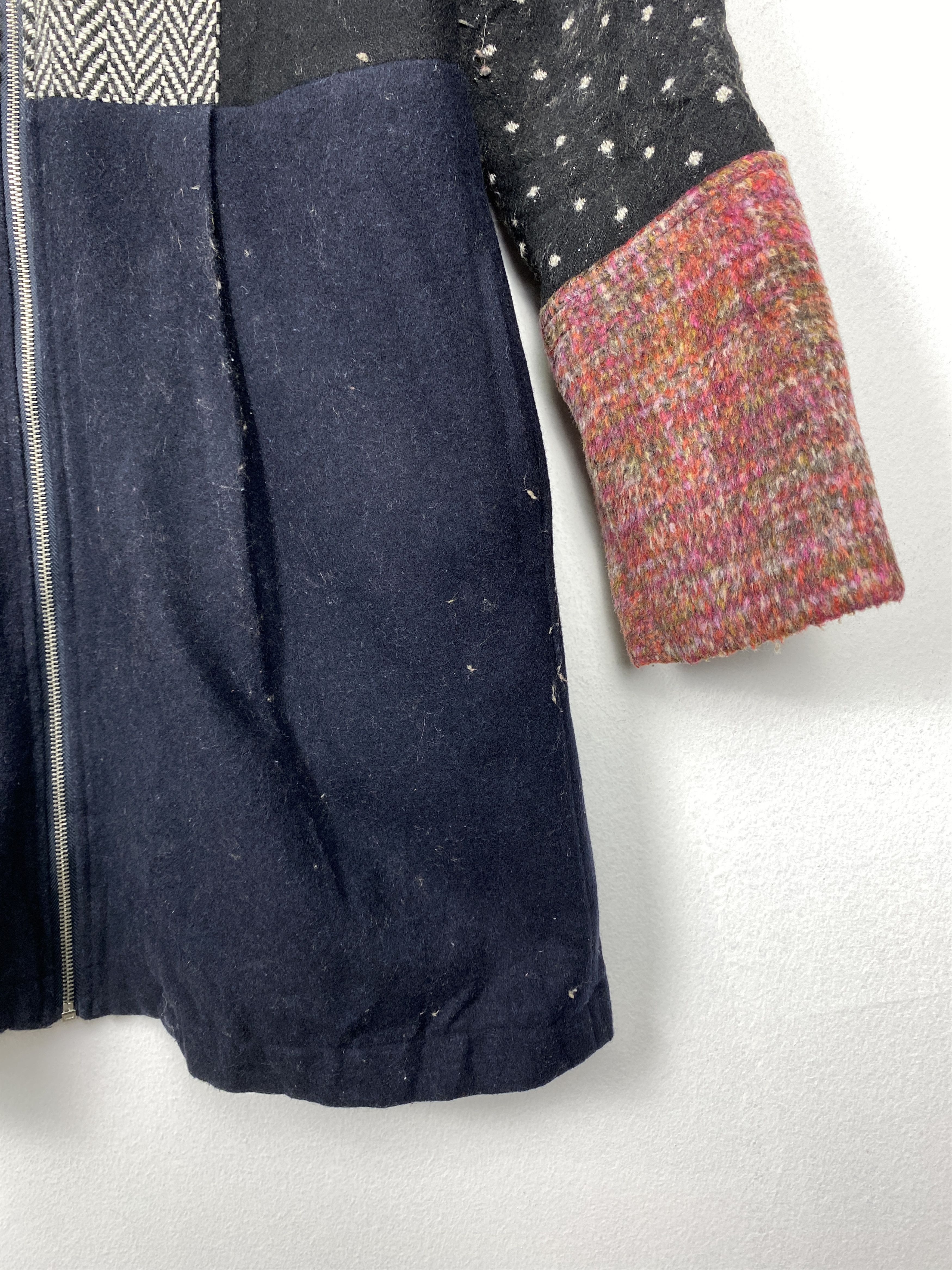 Japanese Brand Vintage SCOLAR Quilted Lining Hoodie Zip Up Jacket J1173 Size XXL / US 16-18 / IT 52-54 - 4 Thumbnail