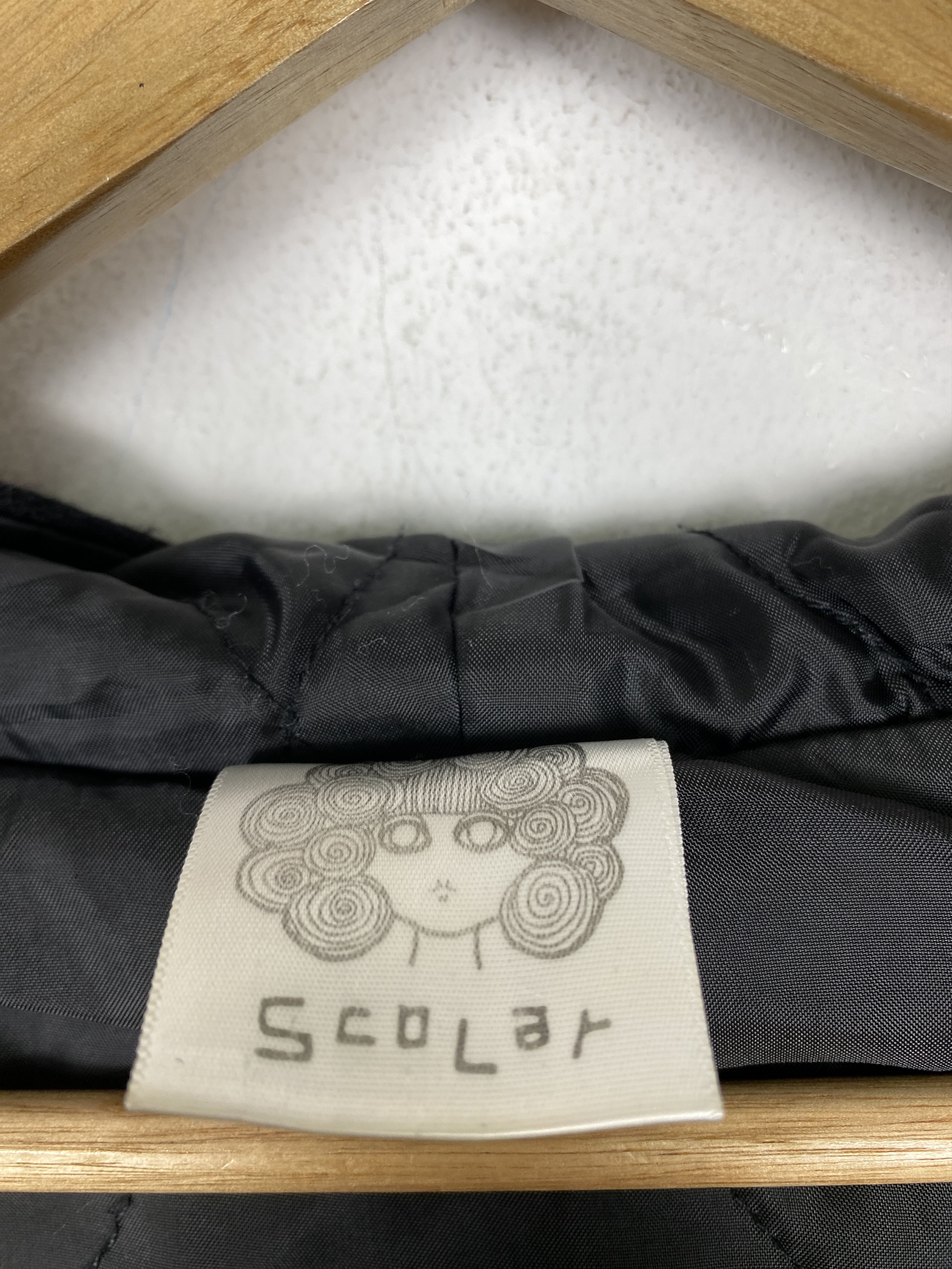 Japanese Brand Vintage SCOLAR Quilted Lining Hoodie Zip Up Jacket J1173 Size XXL / US 16-18 / IT 52-54 - 12 Thumbnail