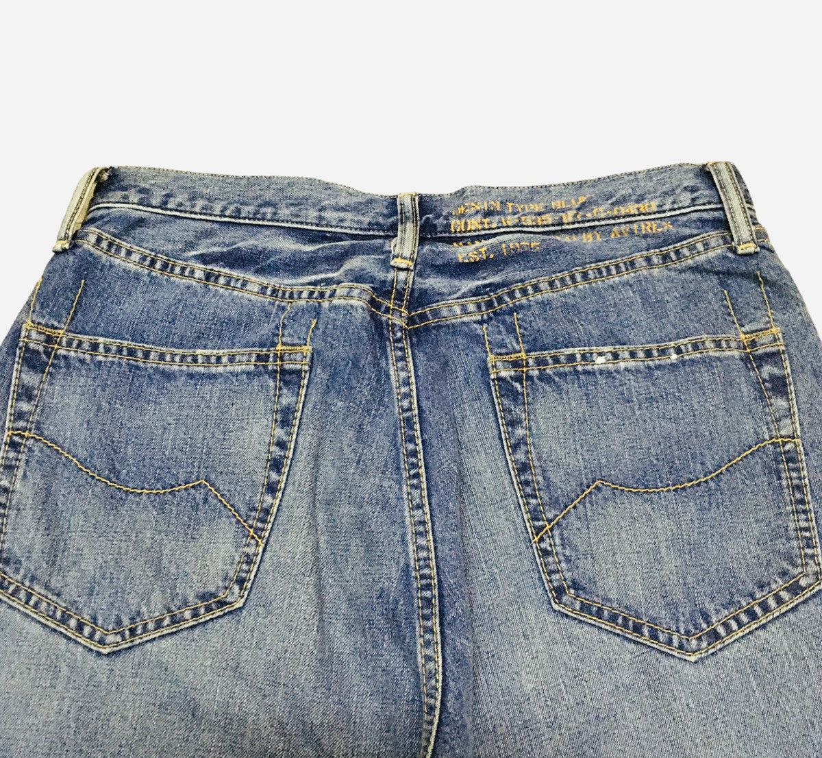 Avirex × If Six Was Nine × Tornado Mart Rare Design Vintage Brand Avirex Sexy Girl Jeans 1990s Size US 30 / EU 46 - 4 Thumbnail