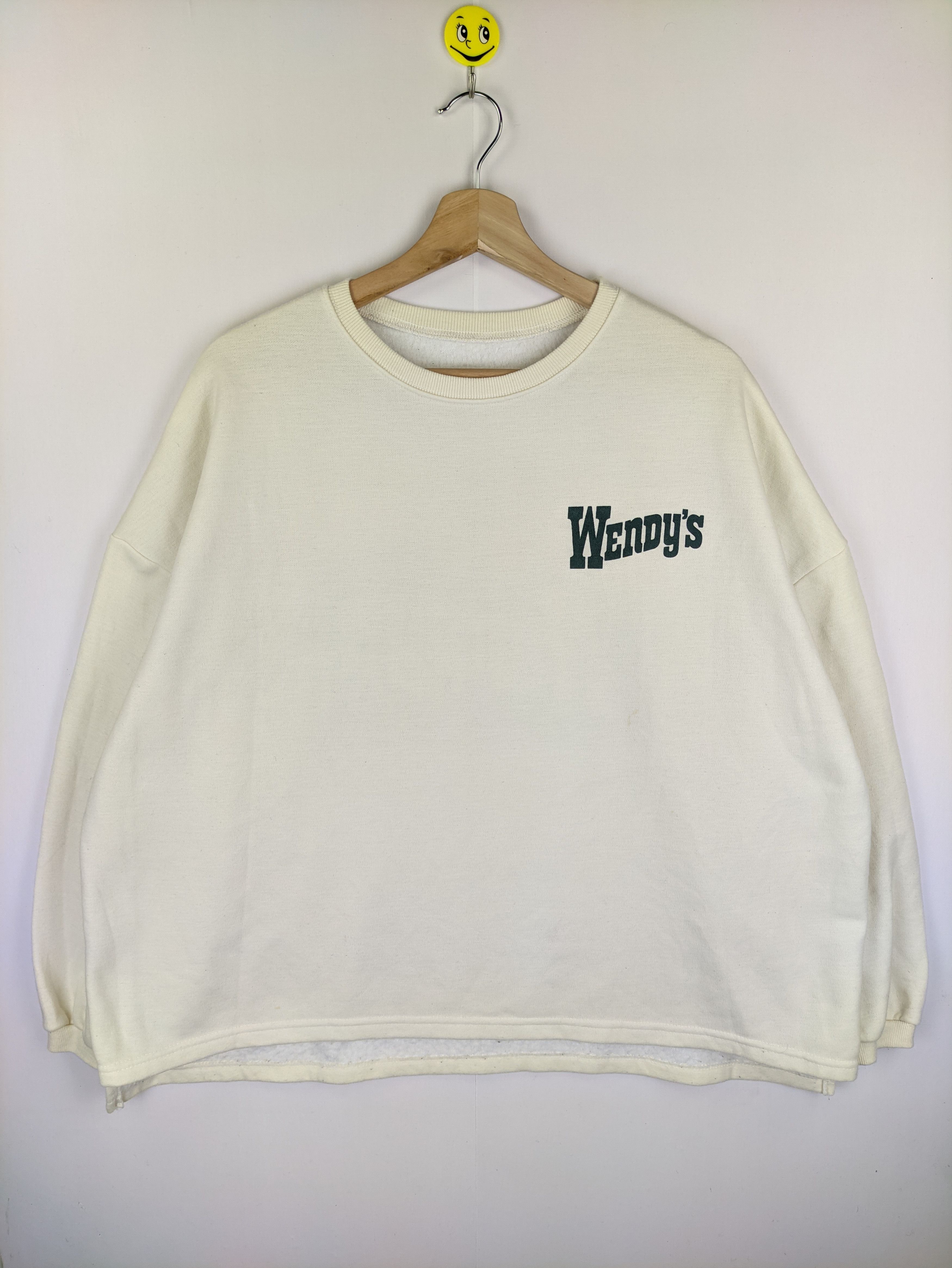 Japanese Brand Steals🔥Wendy's Oversized Sweatshirt Backhit Logo Size XL / US 12-14 / IT 48-50 - 2 Thumbnail
