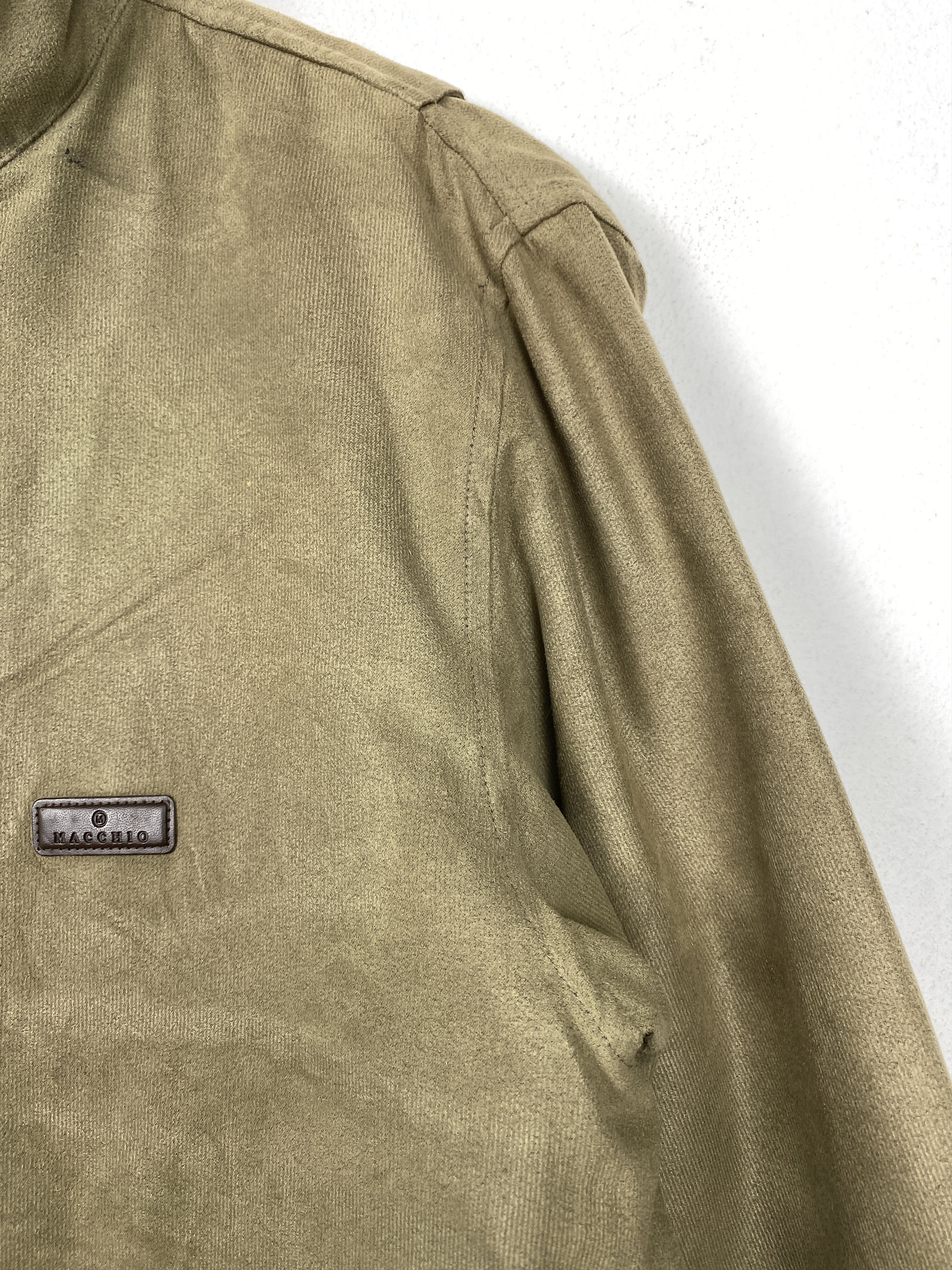Japanese Brand Vintage MACCHIO Quilted Lining Zip Up Jacket J1122 Size US S / EU 44-46 / 1 - 3 Thumbnail