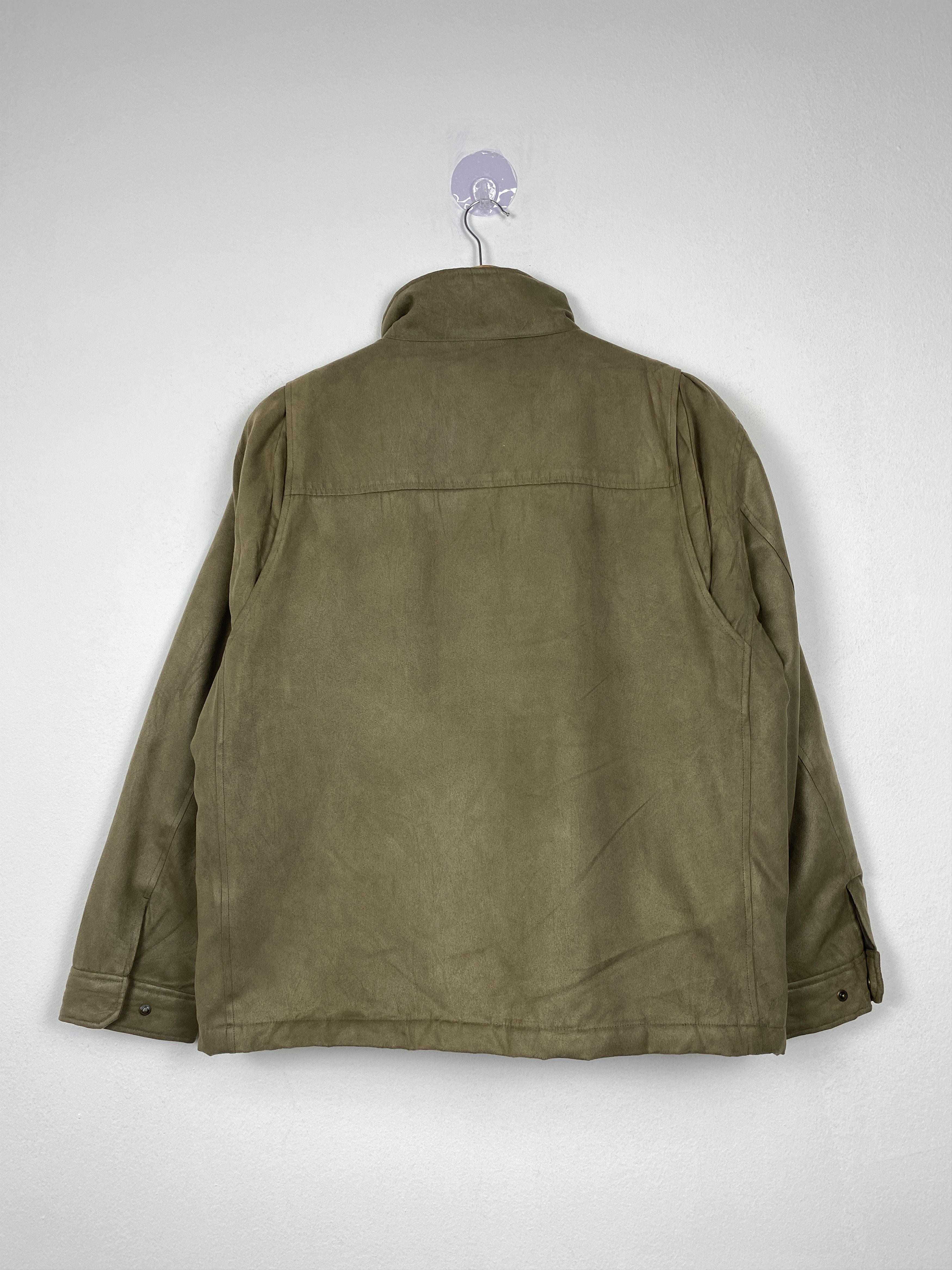 Japanese Brand Vintage MACCHIO Quilted Lining Zip Up Jacket J1122 Size US S / EU 44-46 / 1 - 6 Thumbnail