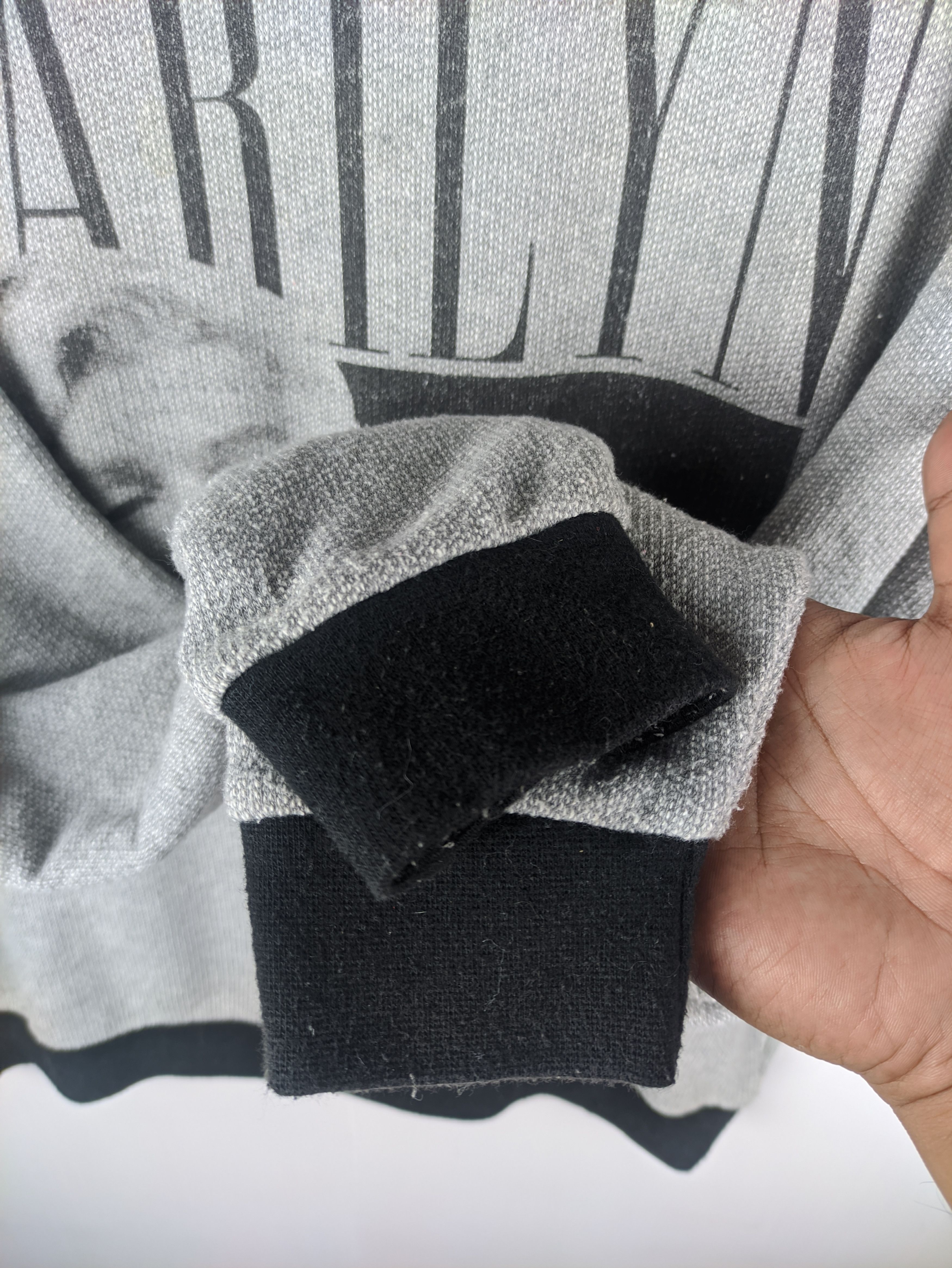 Japanese Brand Steals🔥Marilyn Monroe Sweatshirt Big Logo Size L / US 10 / IT 46 - 5 Thumbnail