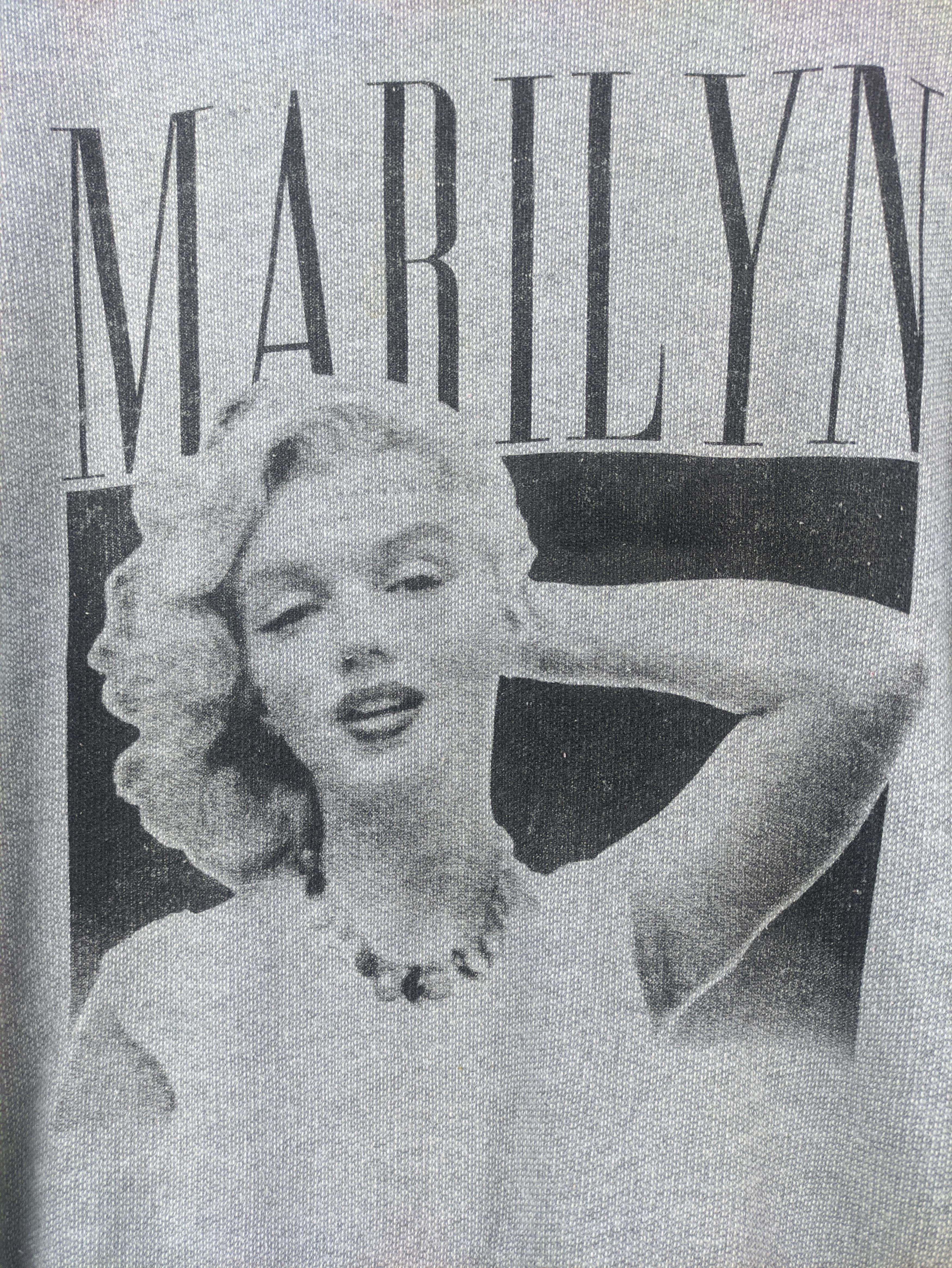 Japanese Brand Steals🔥Marilyn Monroe Sweatshirt Big Logo Size L / US 10 / IT 46 - 4 Thumbnail
