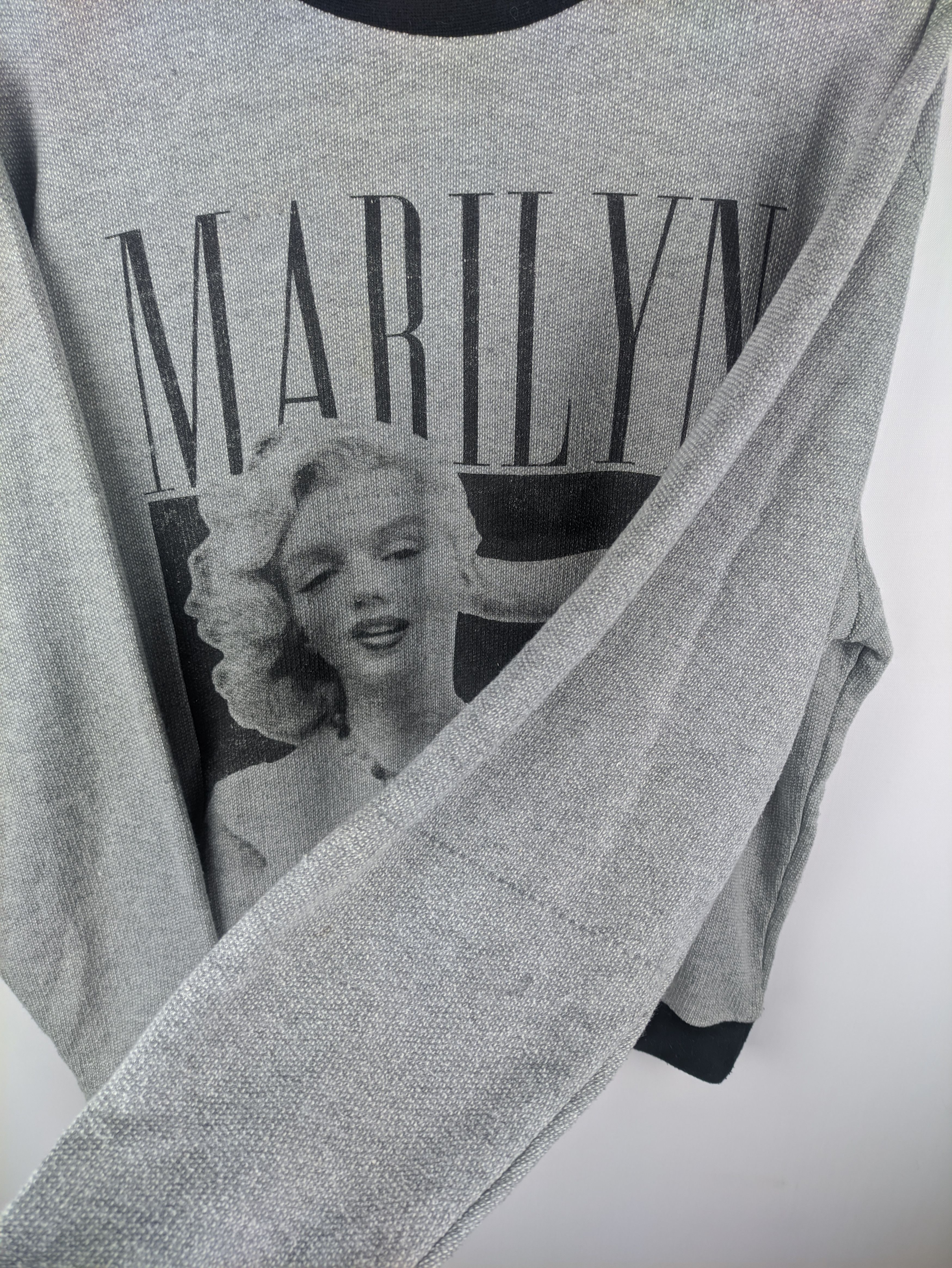 Japanese Brand Steals🔥Marilyn Monroe Sweatshirt Big Logo Size L / US 10 / IT 46 - 6 Thumbnail