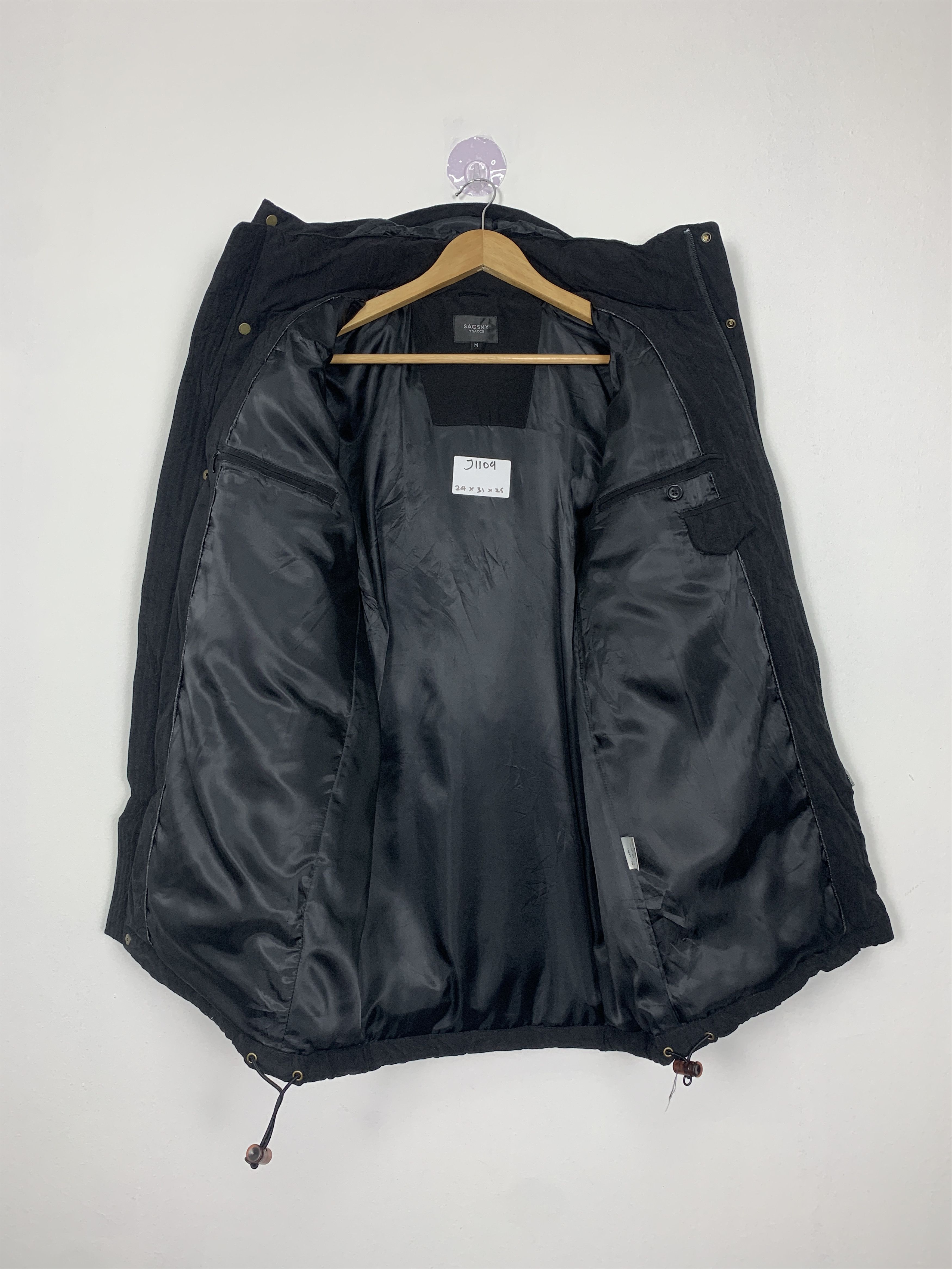 Japanese Brand Vintage SACSNY Y'SACCS Puffer Jacket J1109 Size US M / EU 48-50 / 2 - 7 Thumbnail