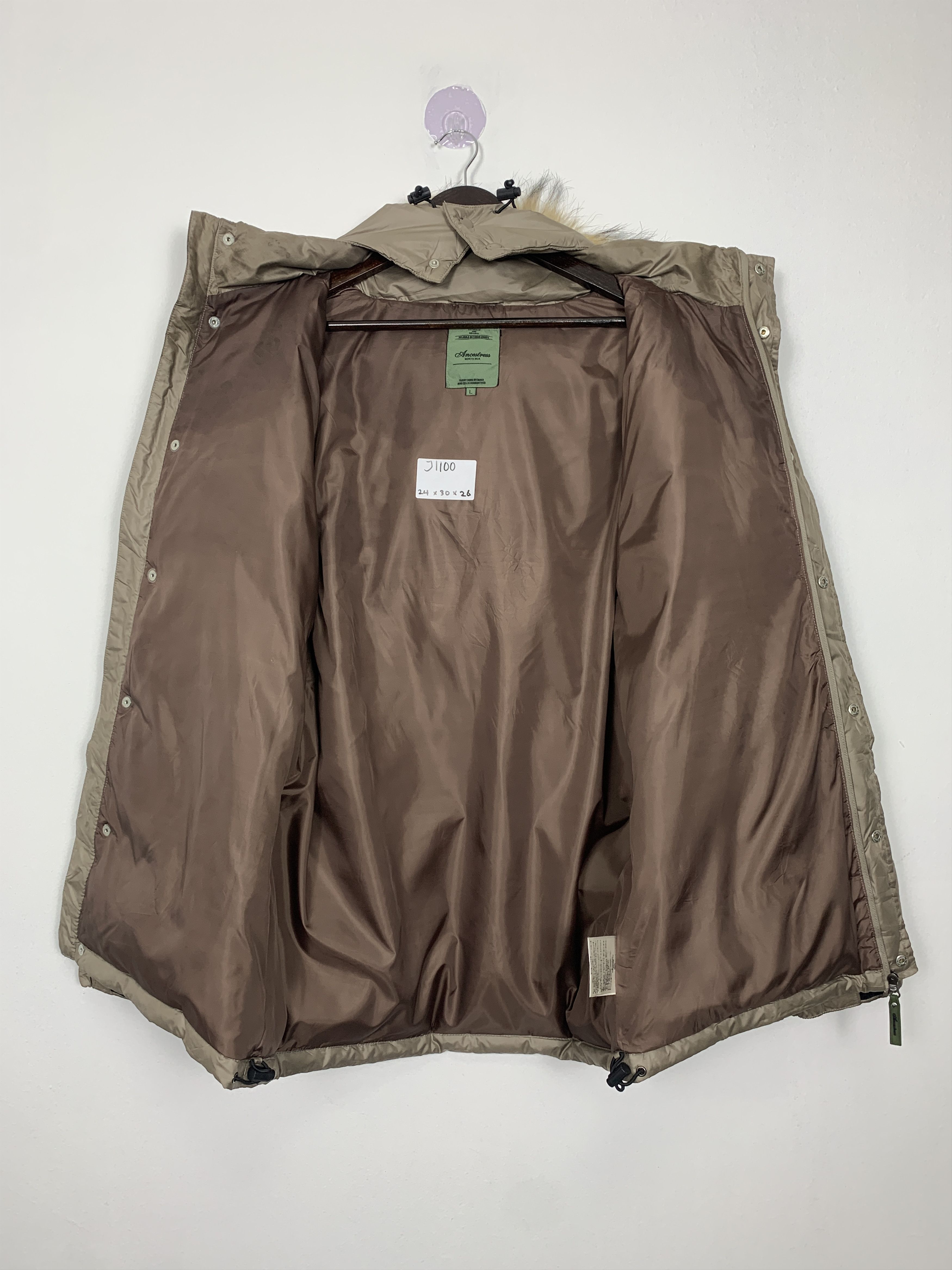 Japanese Brand Vintage ANCESTRESS NORTH SEA Puffer Hoodie Jacket J1100 Size US M / EU 48-50 / 2 - 7 Thumbnail