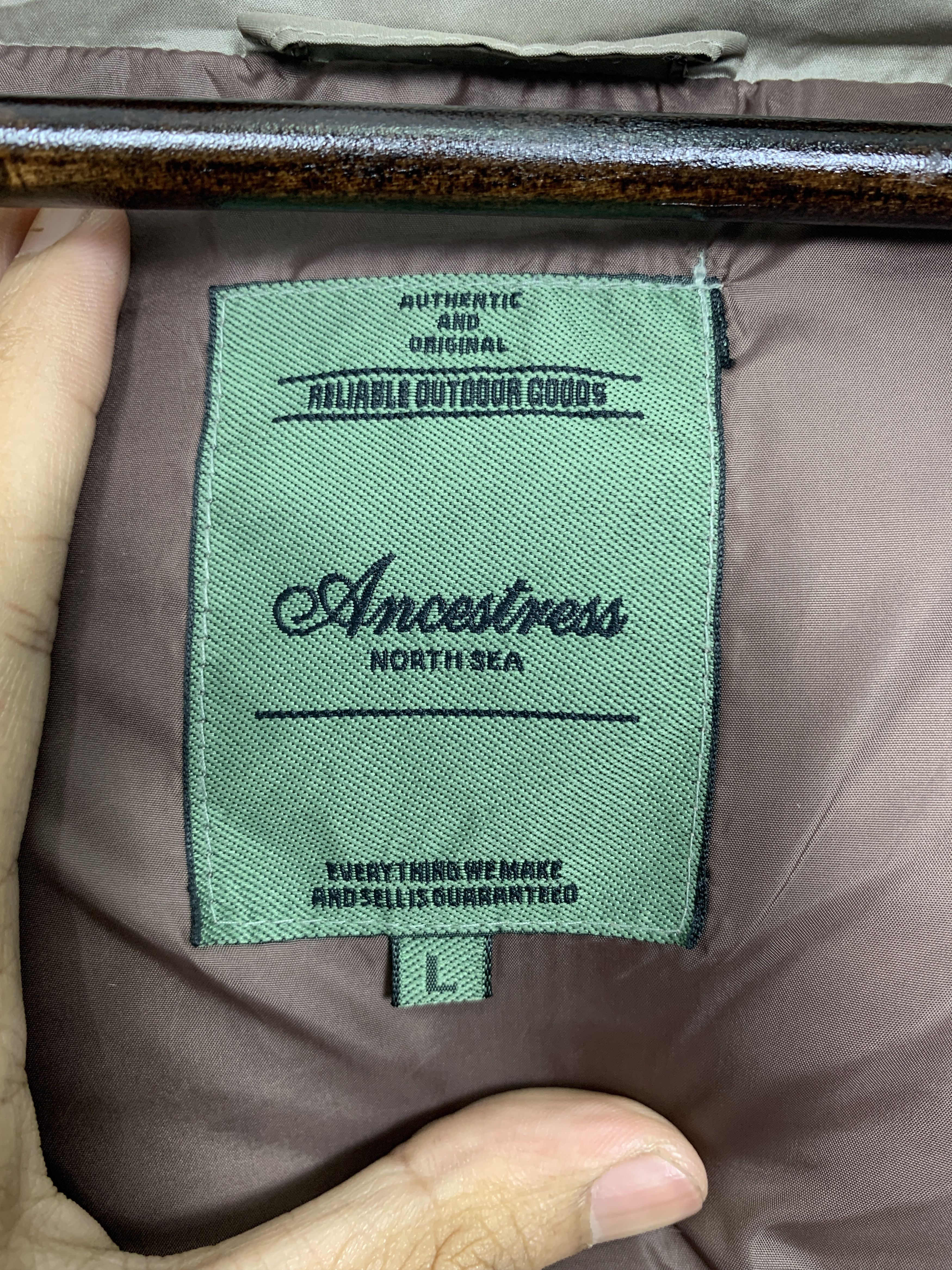 Japanese Brand Vintage ANCESTRESS NORTH SEA Puffer Hoodie Jacket J1100 Size US M / EU 48-50 / 2 - 8 Thumbnail