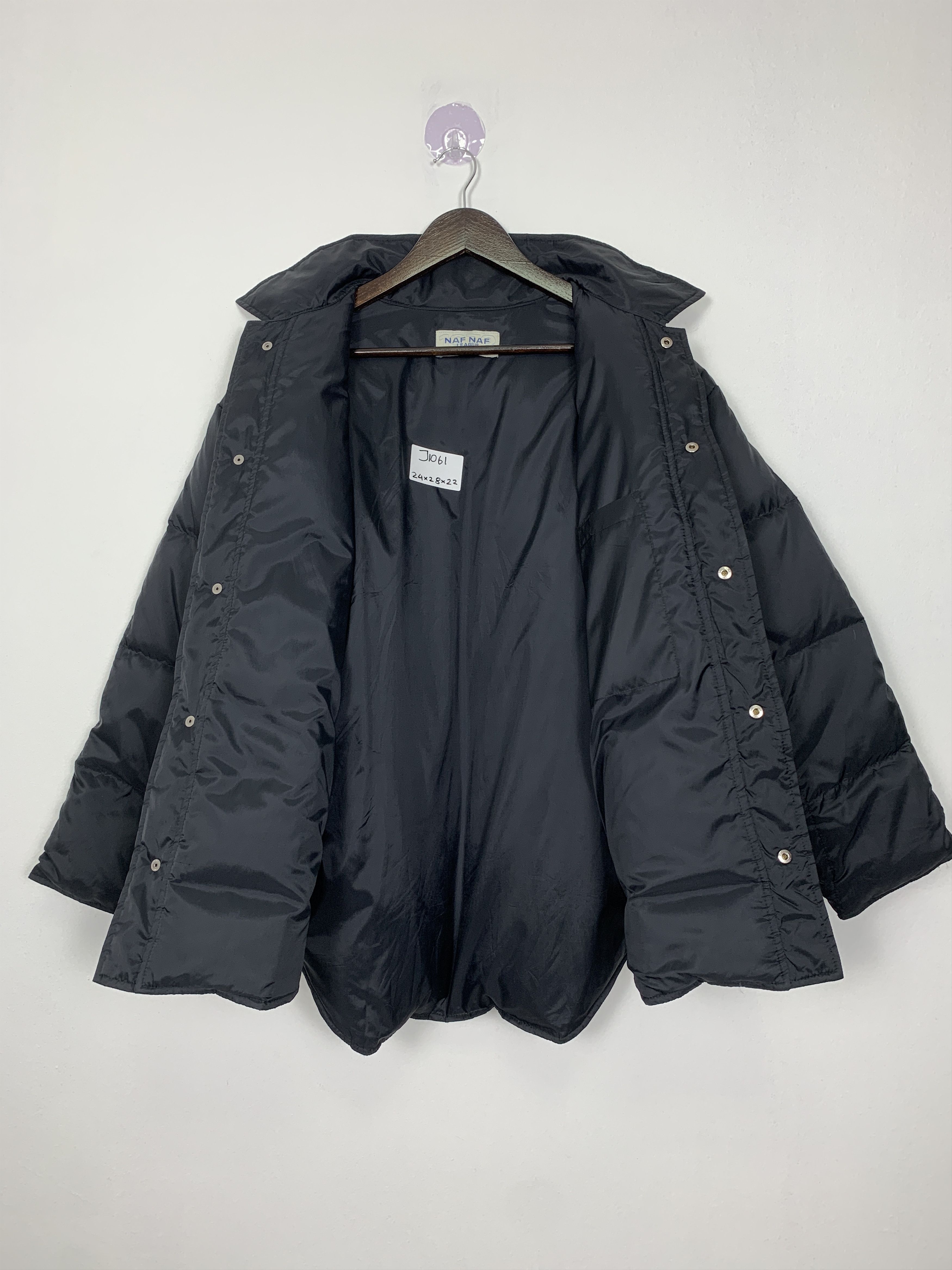 Japanese Brand Vintage NAF NAF LEAGUE Puffer Button Up Jacket J1061 Size US M / EU 48-50 / 2 - 7 Thumbnail