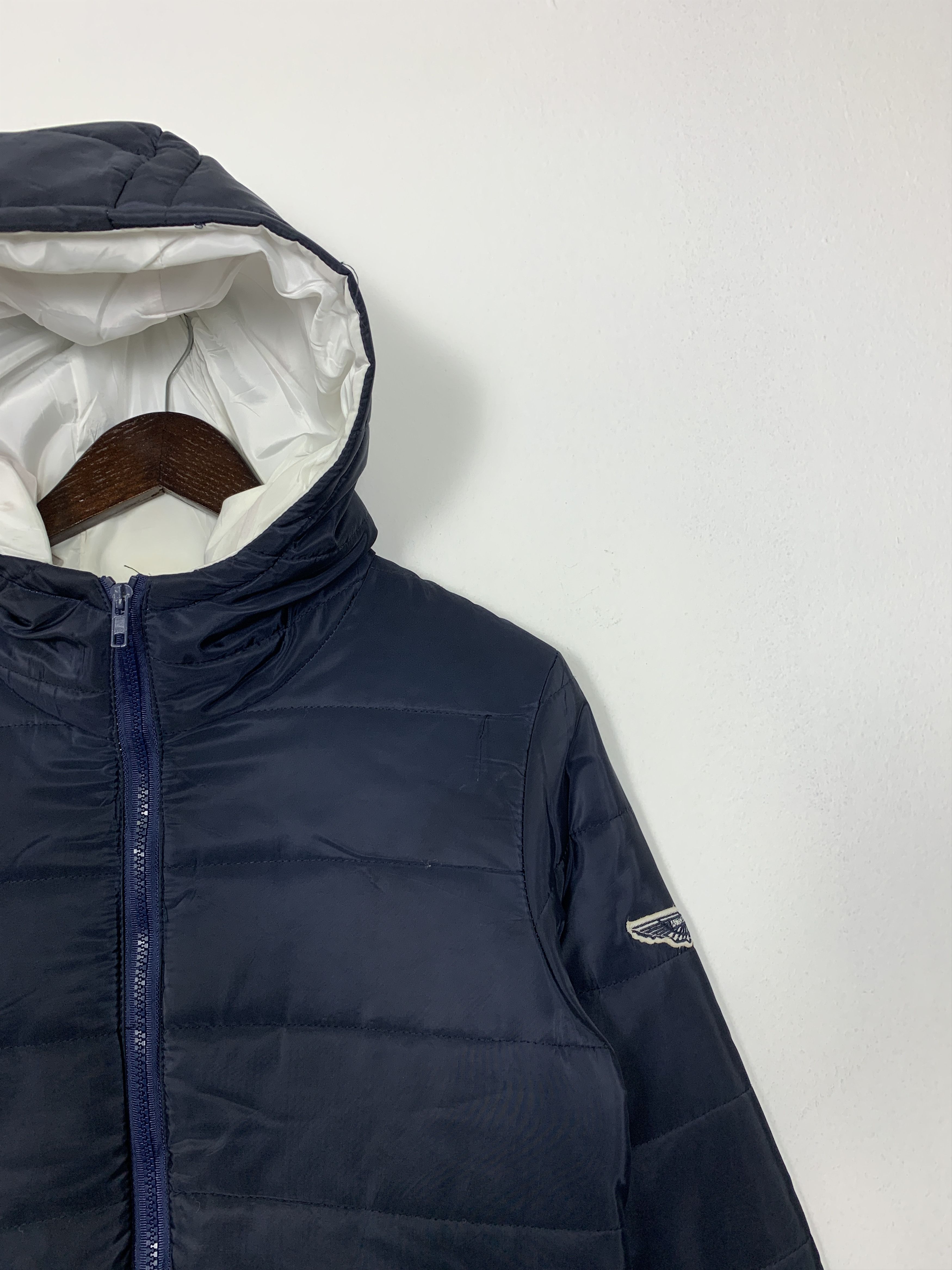 Vintage Vintage ASTON MARTIN Patches Puffer Jacket J1066 Size US S / EU 44-46 / 1 - 4 Thumbnail