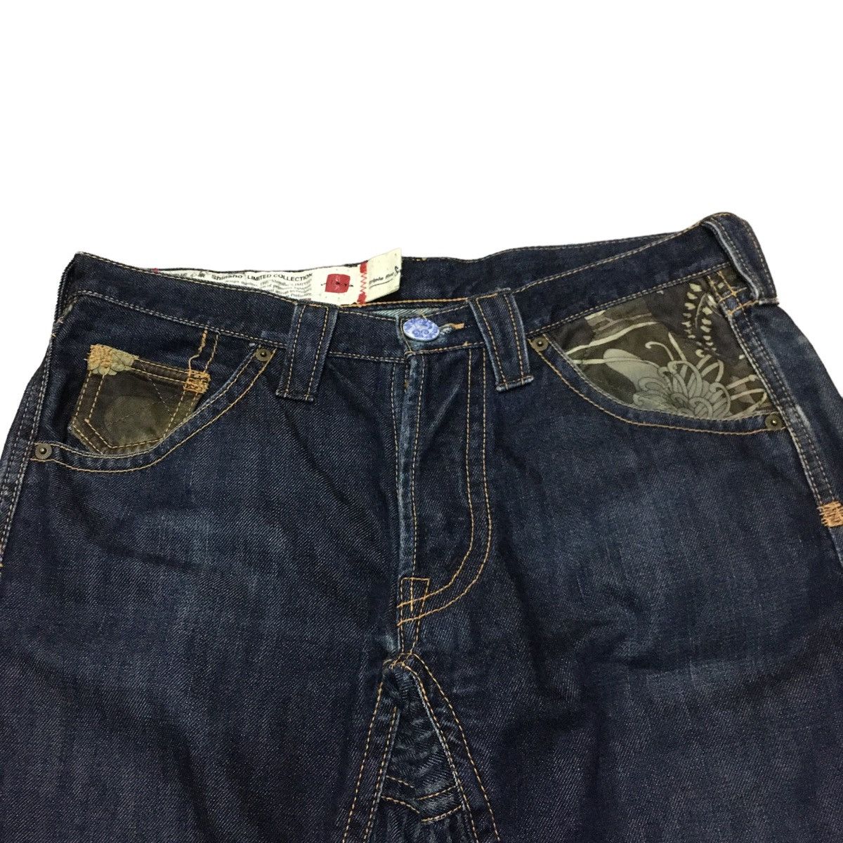 Japanese Brand × Vintage Rare Design Vintage Japanese Brand Triple Five Jeans 1990s Size US 34 / EU 50 - 3 Thumbnail