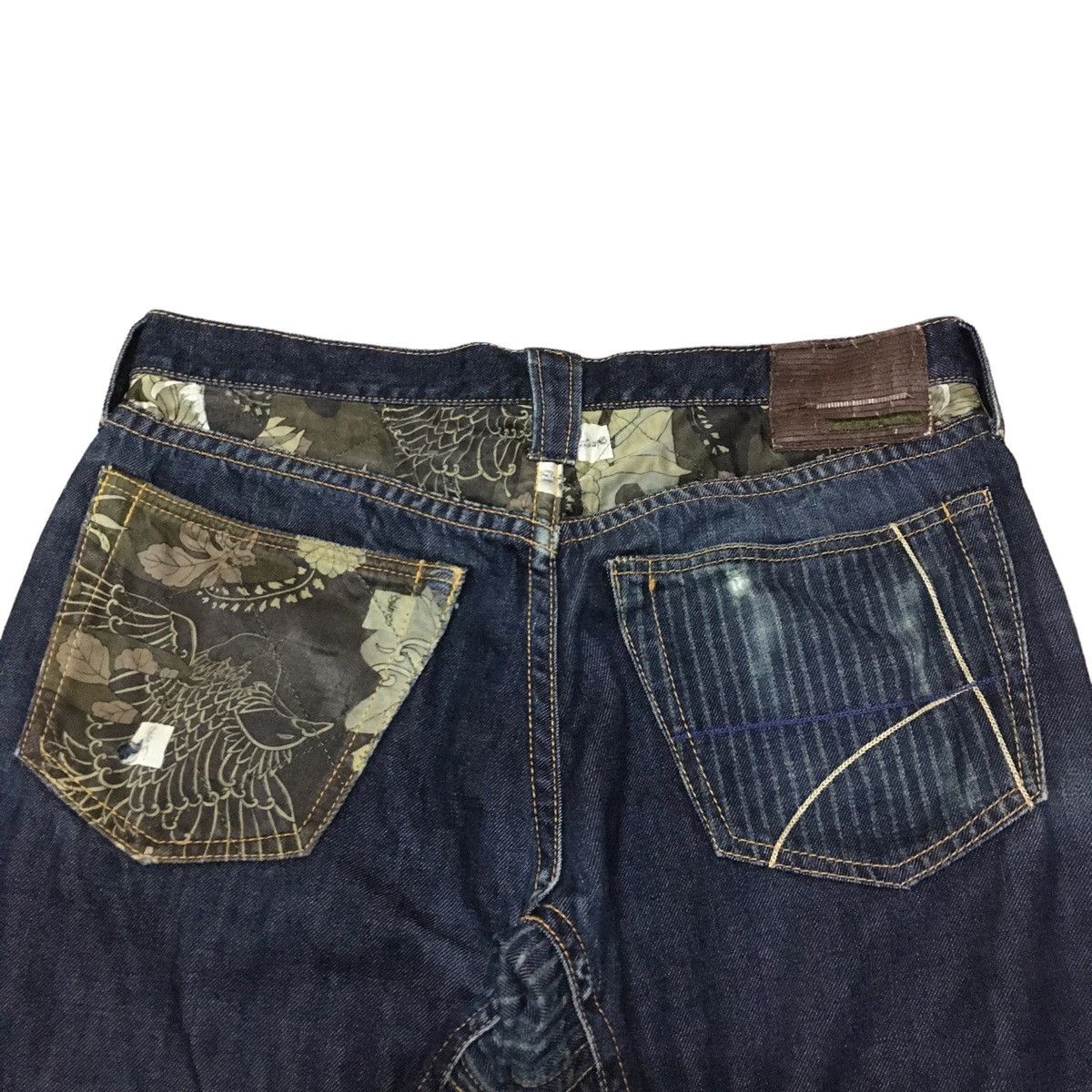 Japanese Brand × Vintage Rare Design Vintage Japanese Brand Triple Five Jeans 1990s Size US 34 / EU 50 - 2 Thumbnail