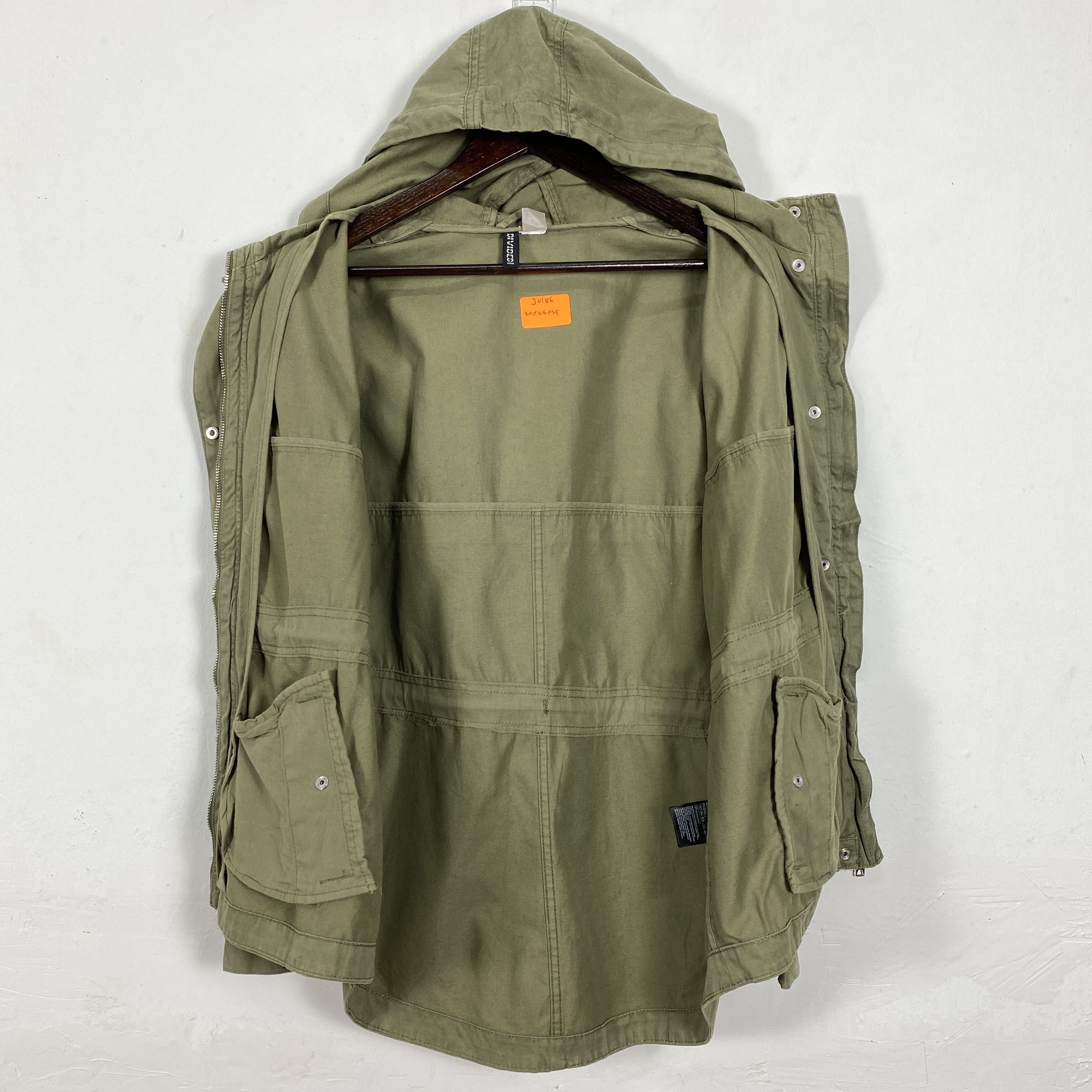 H&M Vintage H&M X DIVIDED Cross Brand Jacket Parkas Size US S / EU 44-46 / 1 - 2 Thumbnail