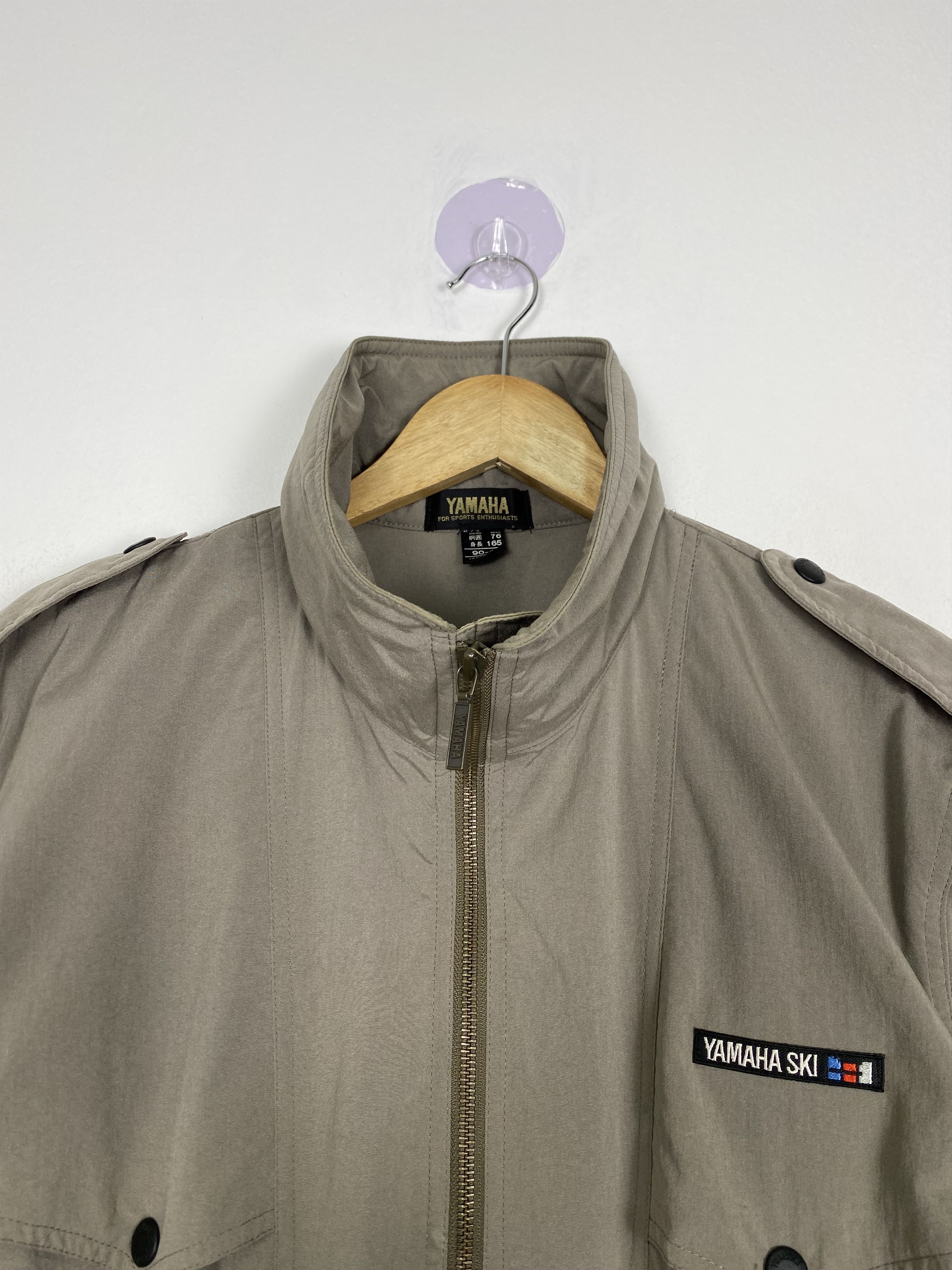 Yamaha Vintage YAMAHA Ski Zip Up Overalls SK0008 Size US 27 - 2 Thumbnail