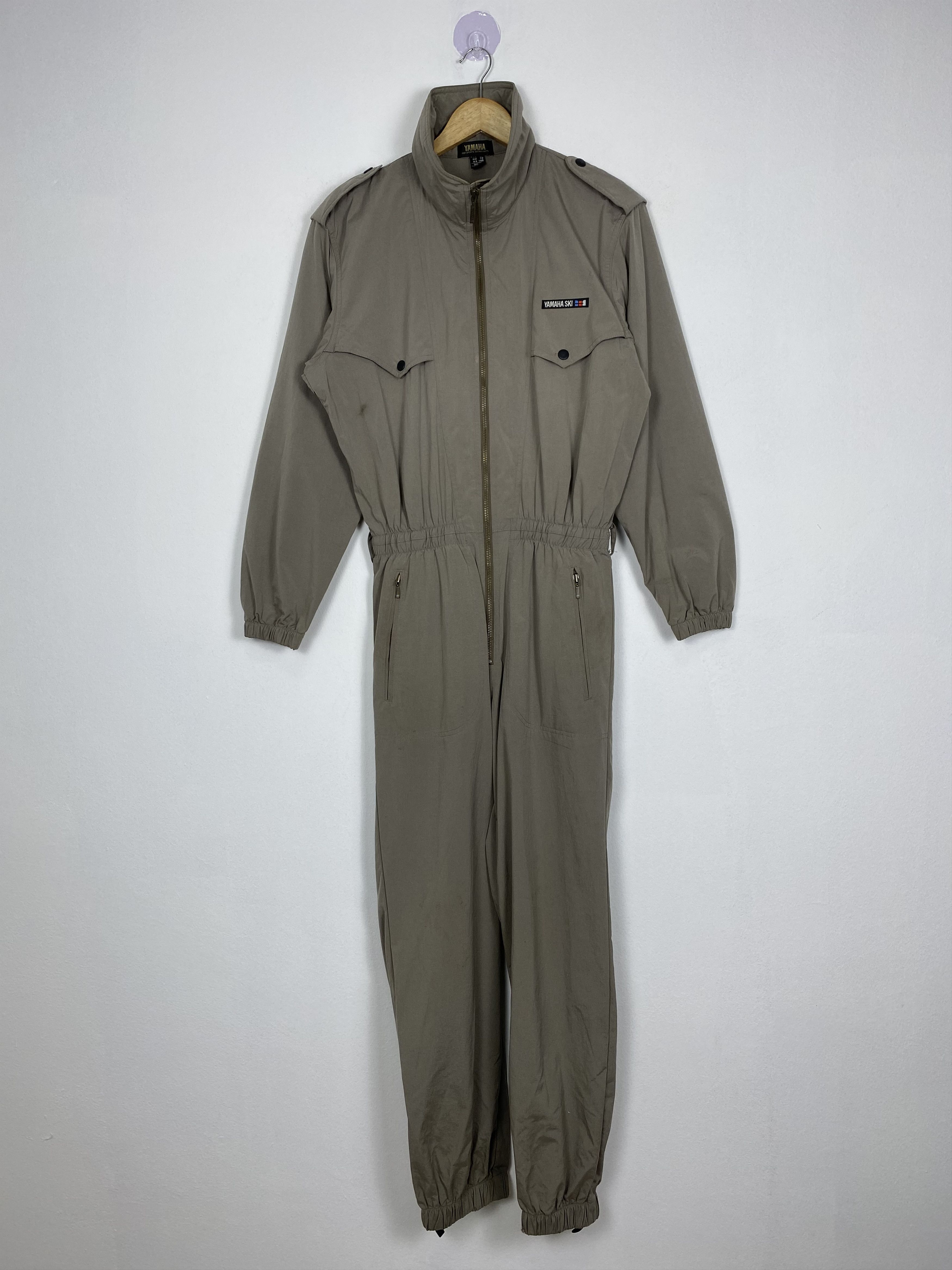 Yamaha Vintage YAMAHA Ski Zip Up Overalls SK0008 Size US 27 - 1 Thumbnail