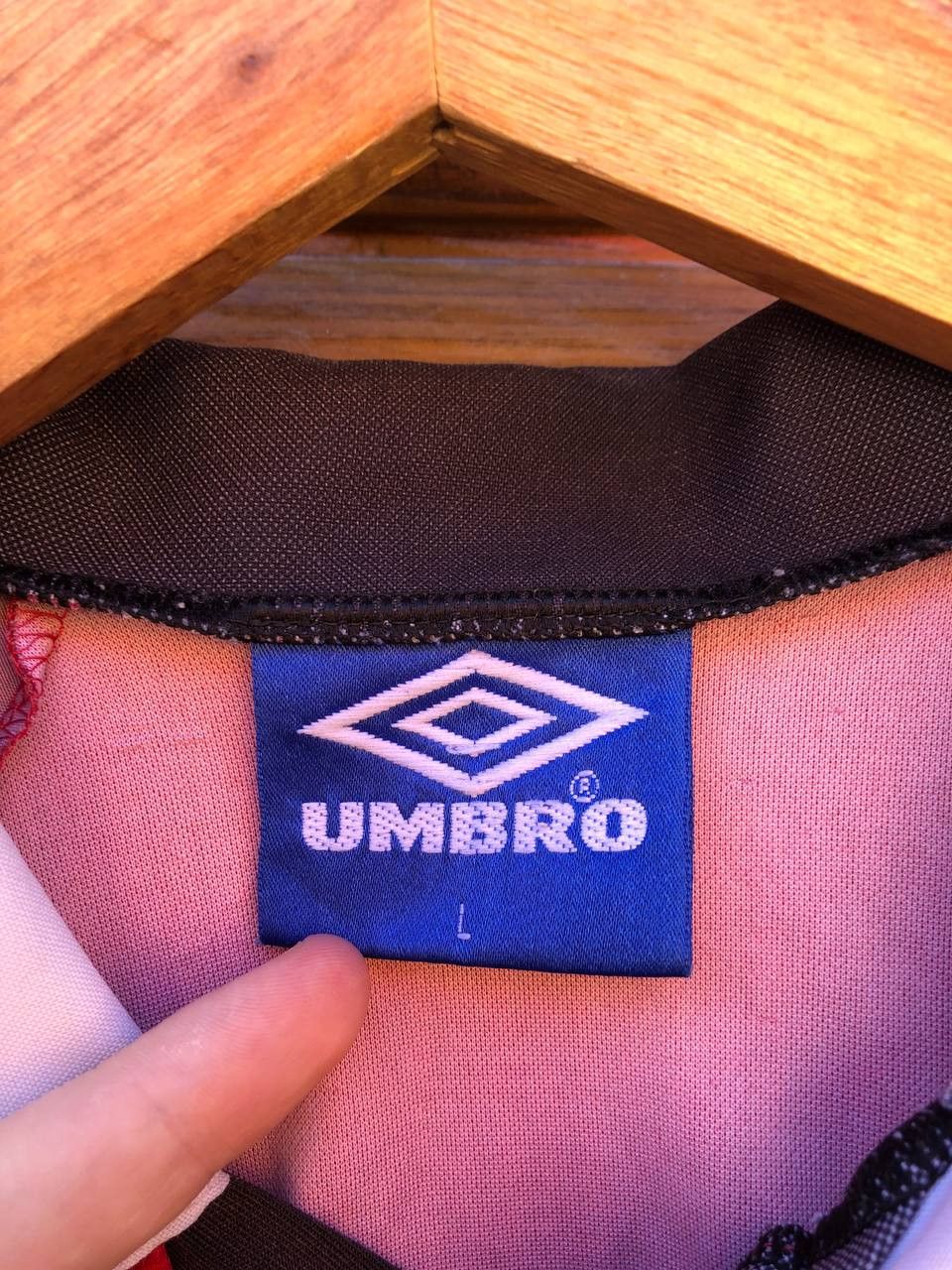 Umbro Vintage 90’s Manchester United Umbro Football Jersey Size US L / EU 52-54 / 3 - 12 Thumbnail