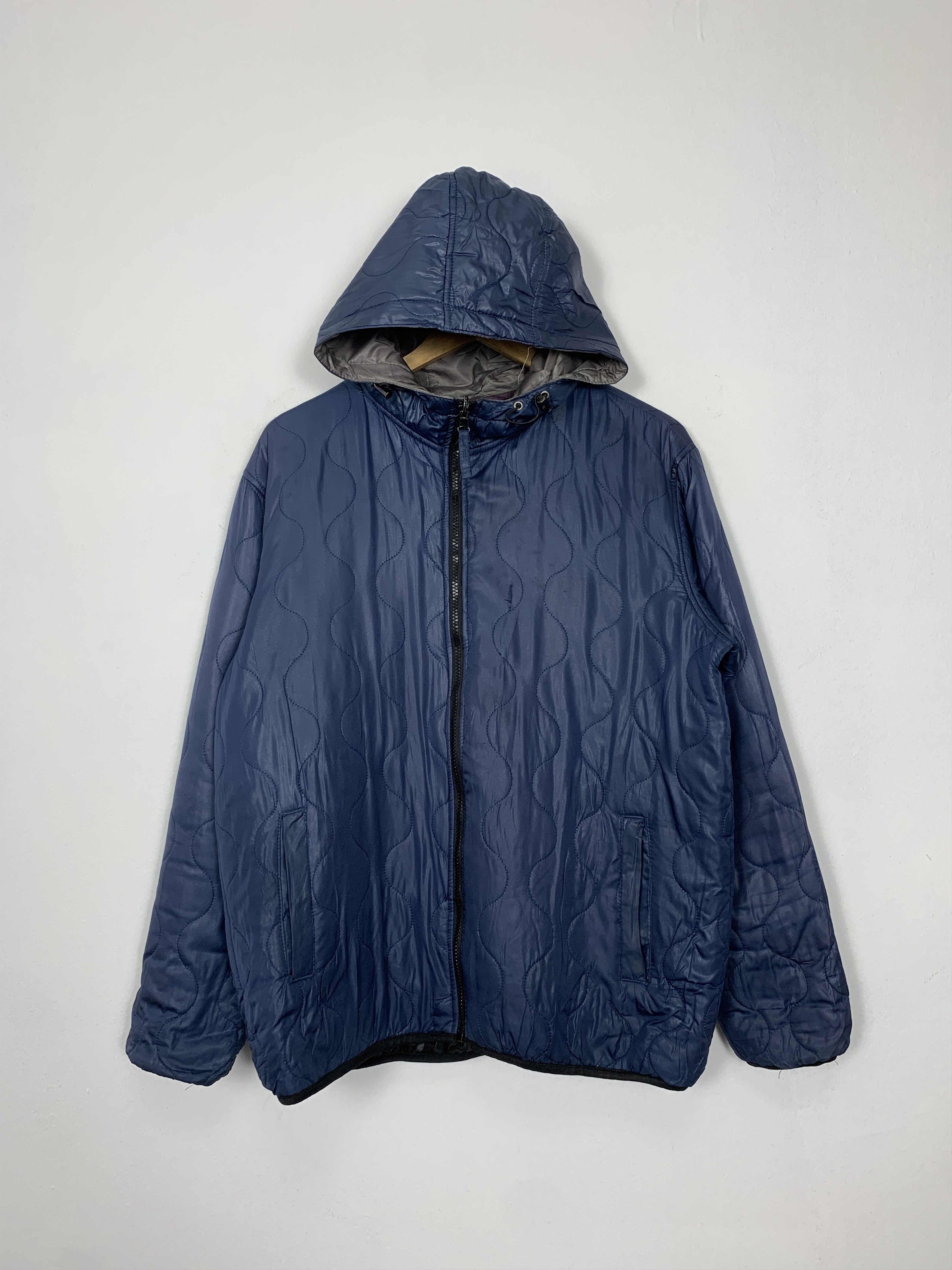 Japanese Brand Vintage Reversible Quilted Jacket J1042 Size US M / EU 48-50 / 2 - 3 Thumbnail