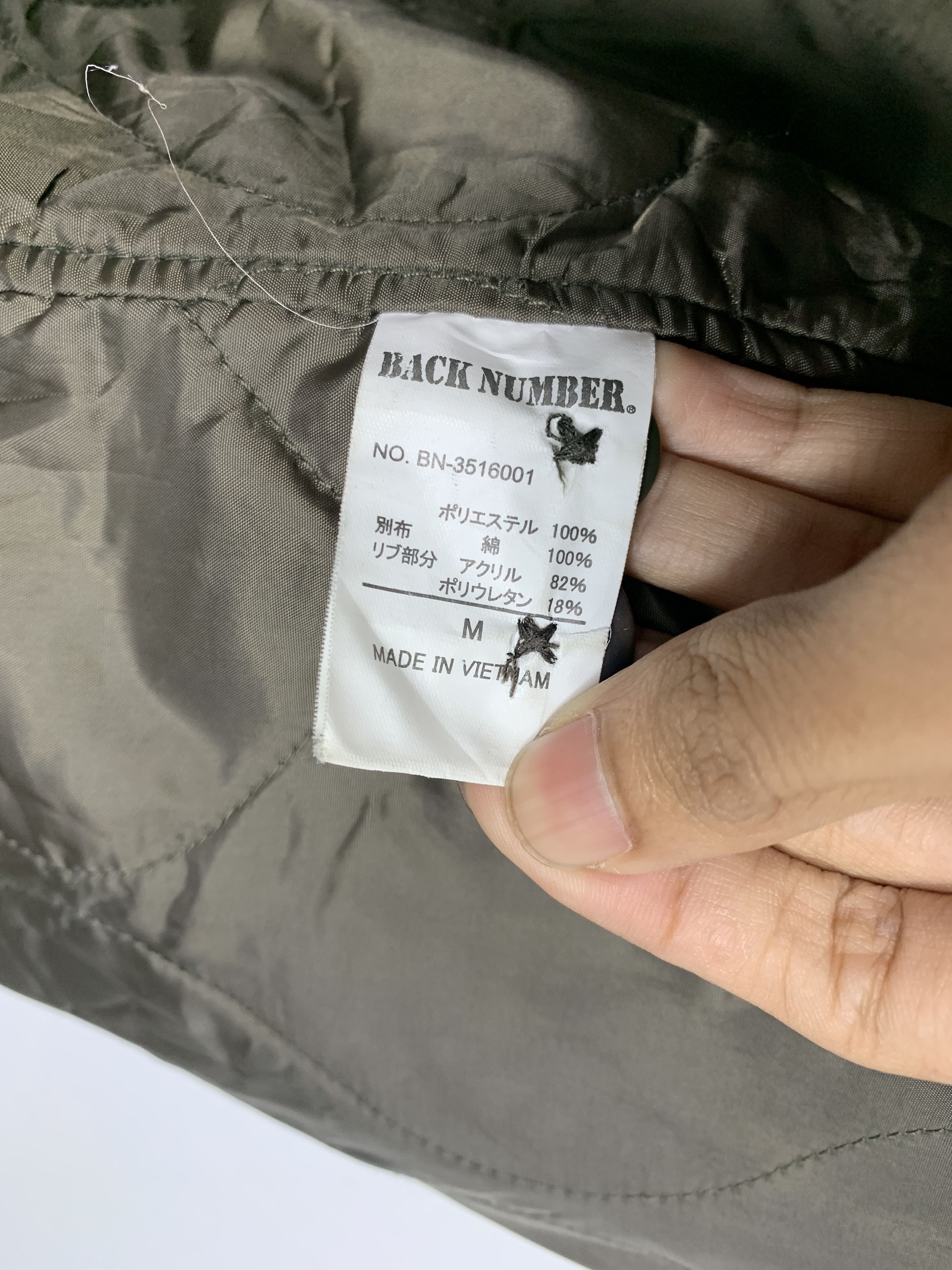 Japanese Brand Vintage BACK NUMBER Military Two Layer Hoodie Parkas J0880 Size US S / EU 44-46 / 1 - 13 Thumbnail