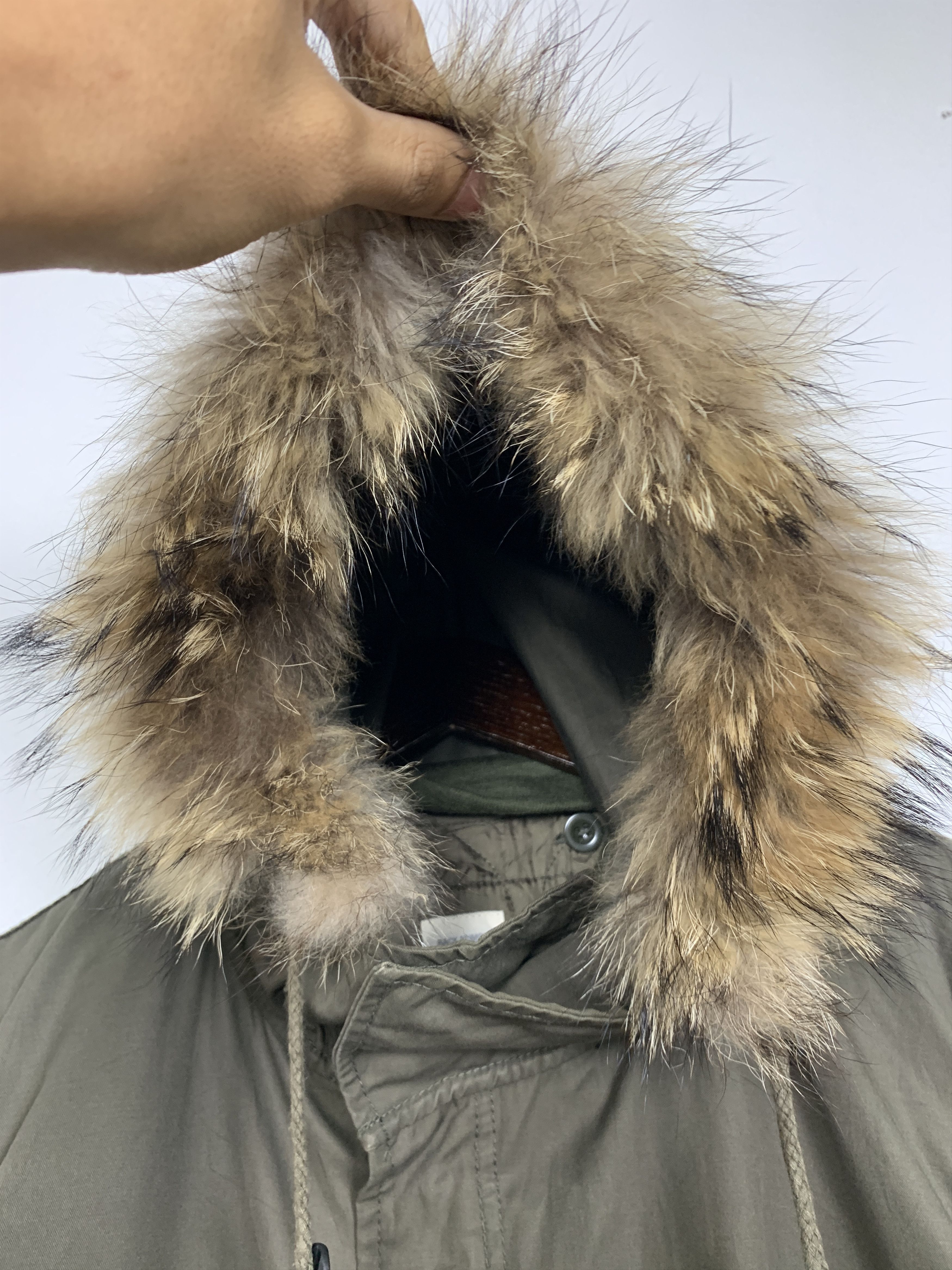Japanese Brand Vintage BACK NUMBER Military Two Layer Hoodie Parkas J0880 Size US S / EU 44-46 / 1 - 6 Thumbnail