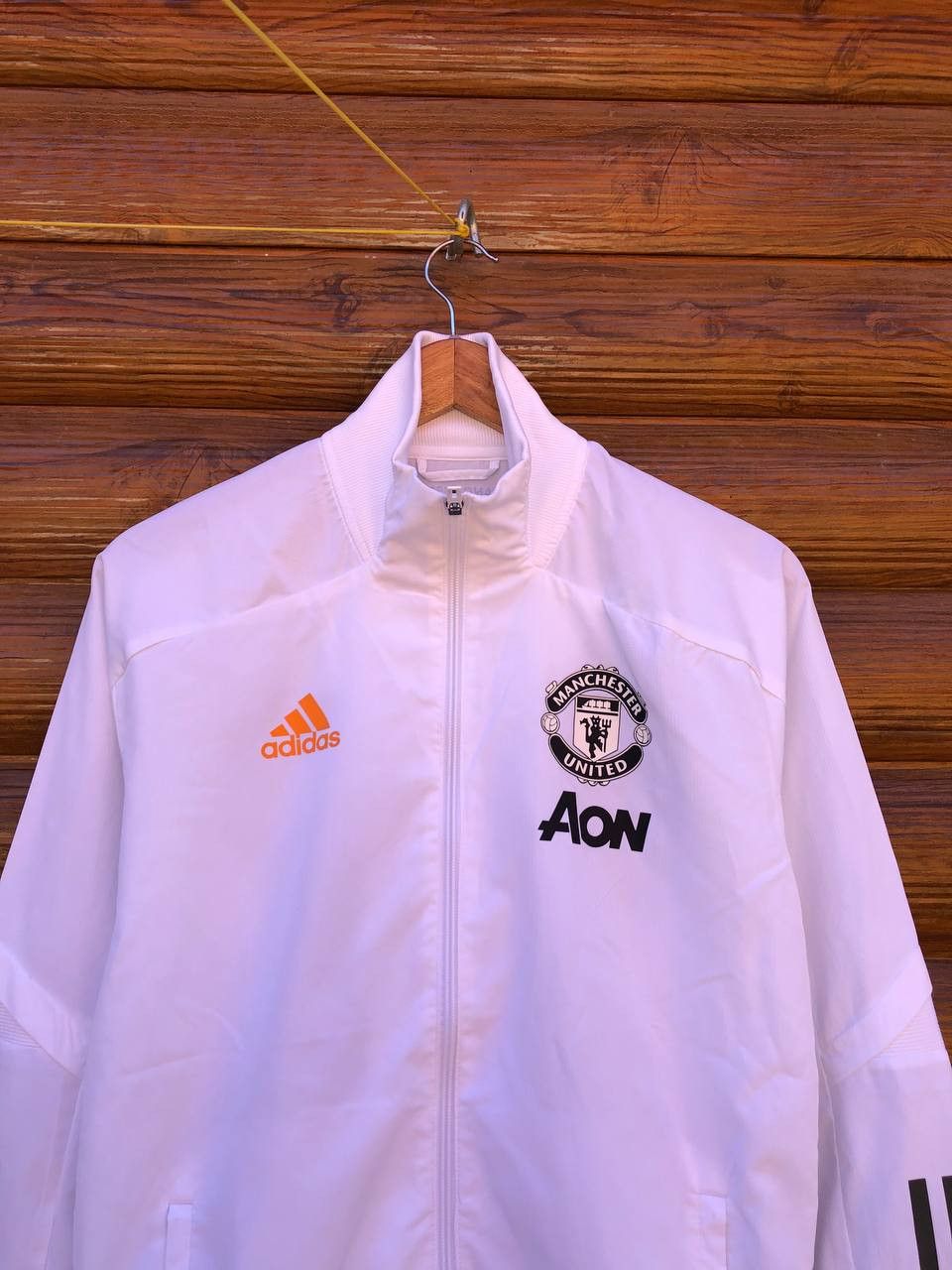 Adidas Adidas Manchester United Track Jacket Soccer Jersey Football Size US S / EU 44-46 / 1 - 2 Thumbnail