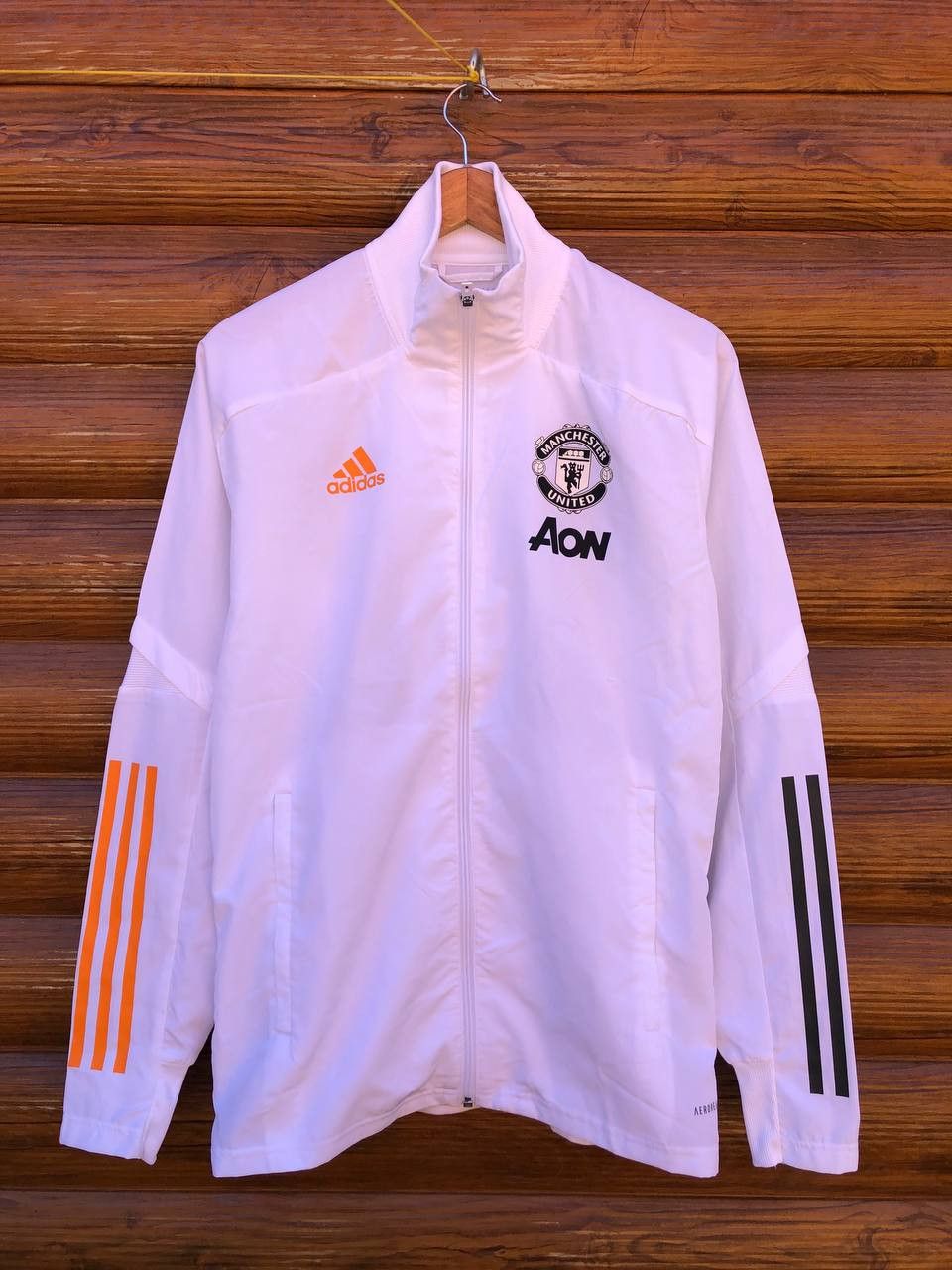 Adidas Adidas Manchester United Track Jacket Soccer Jersey Football Size US S / EU 44-46 / 1 - 1 Thumbnail