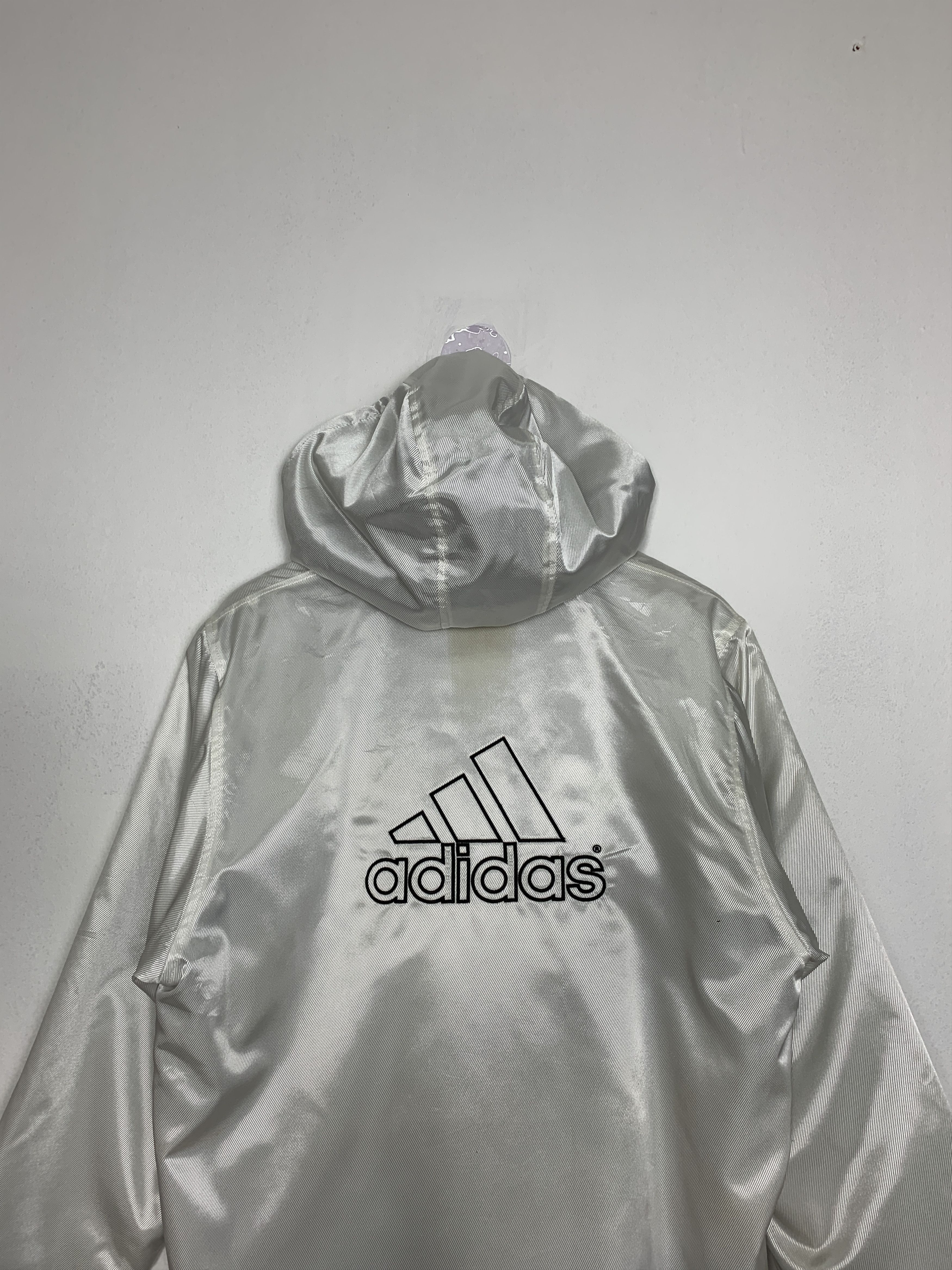 Adidas Vintage ADIDAS Jackets Fleece Hoodie Jacket J0791 Size US S / EU 44-46 / 1 - 11 Thumbnail