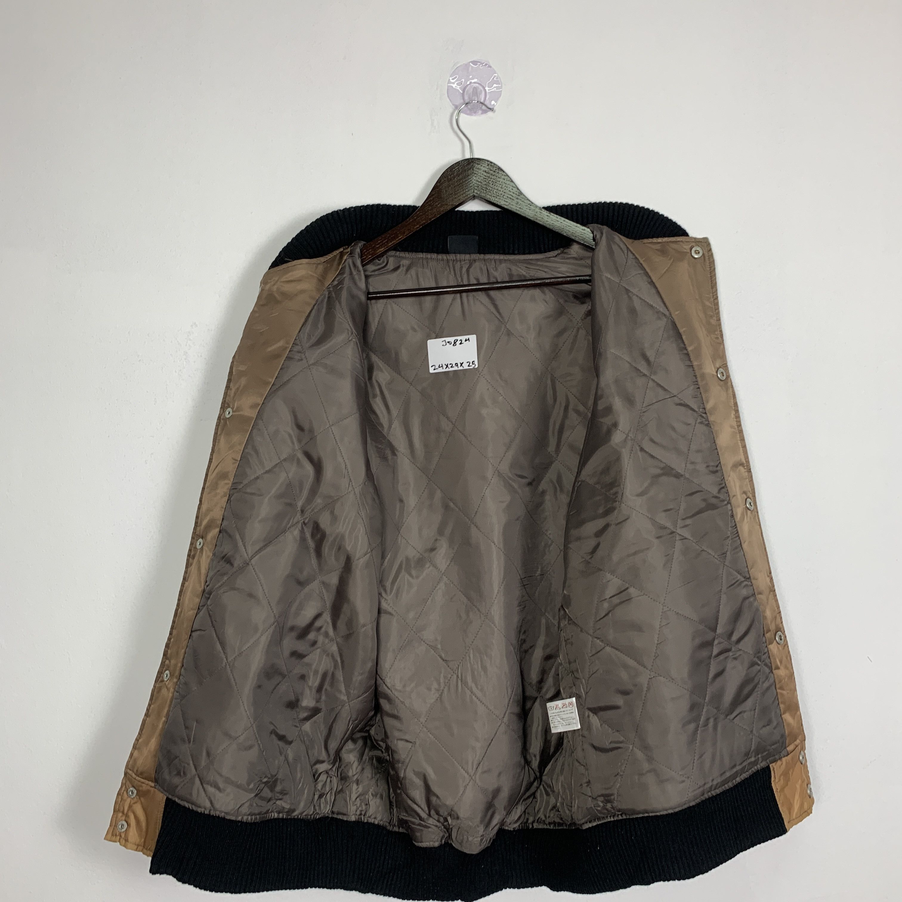 Japanese Brand × Vintage Vintage NYLAUS CREW Button up Bombers Jacket Size US M / EU 48-50 / 2 - 14 Thumbnail