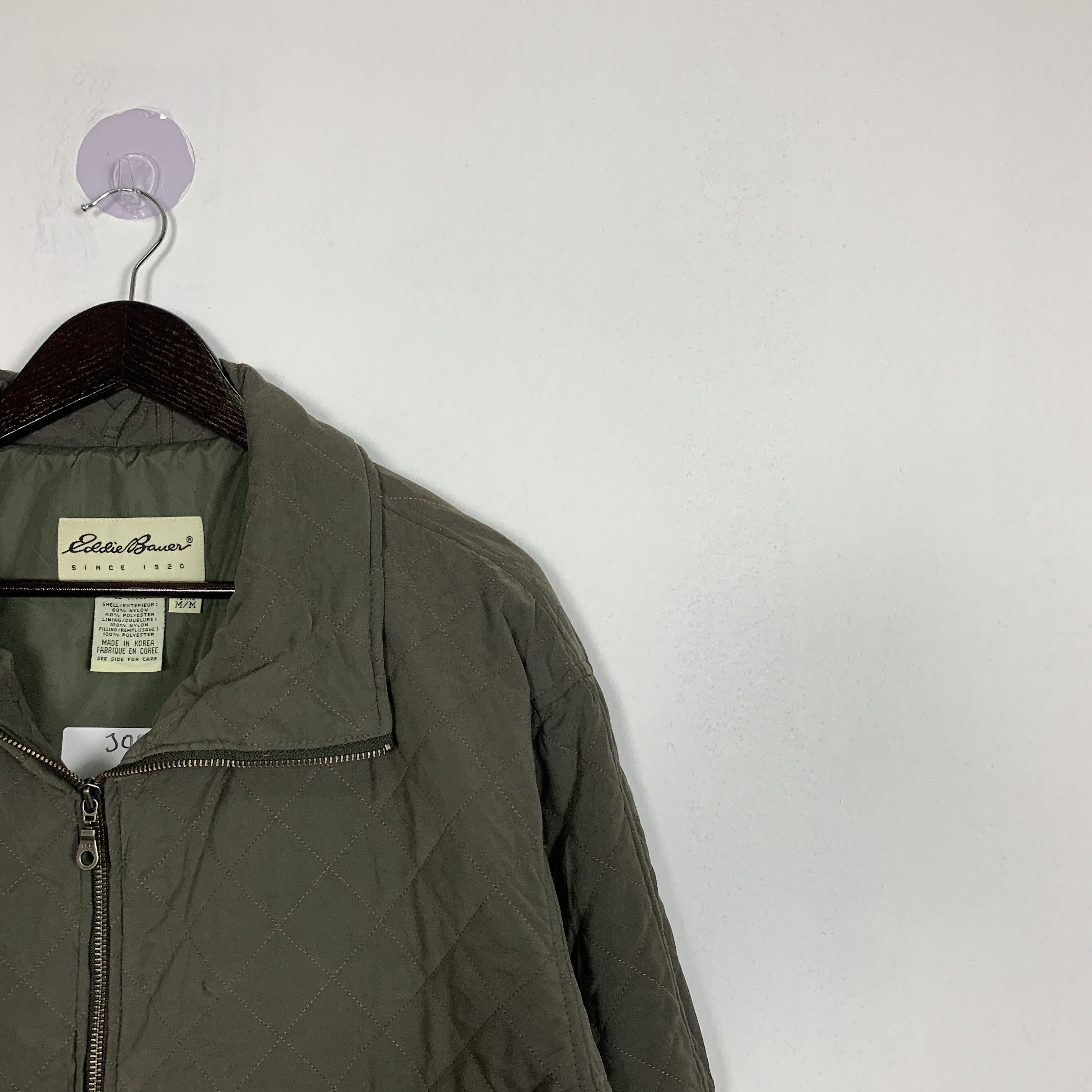 Eddie Bauer Vintage EDDIE BAUER Quilted Zip Up Jacket J0825 Size US S / EU 44-46 / 1 - 3 Thumbnail