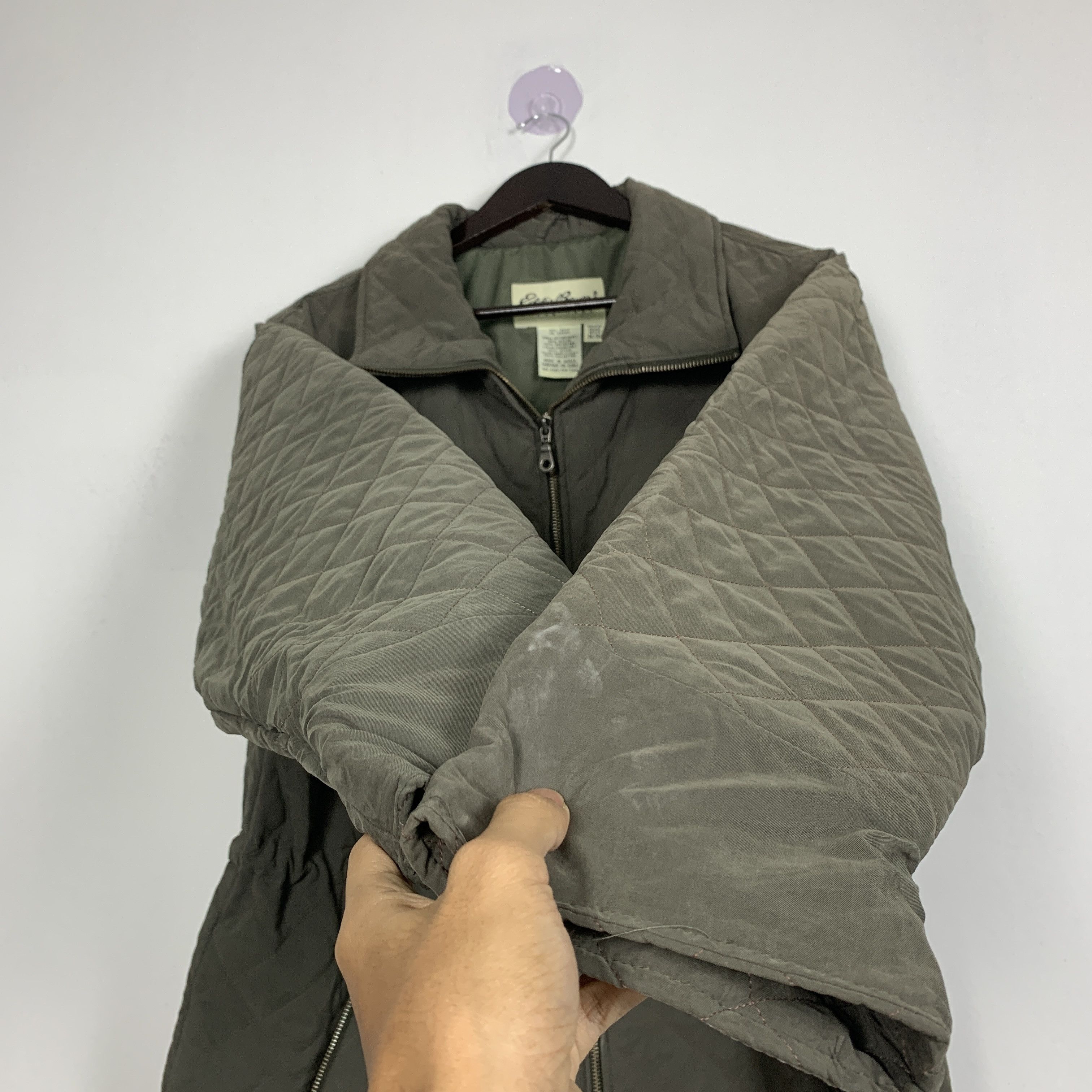 Eddie Bauer Vintage EDDIE BAUER Quilted Zip Up Jacket J0825 Size US S / EU 44-46 / 1 - 5 Thumbnail