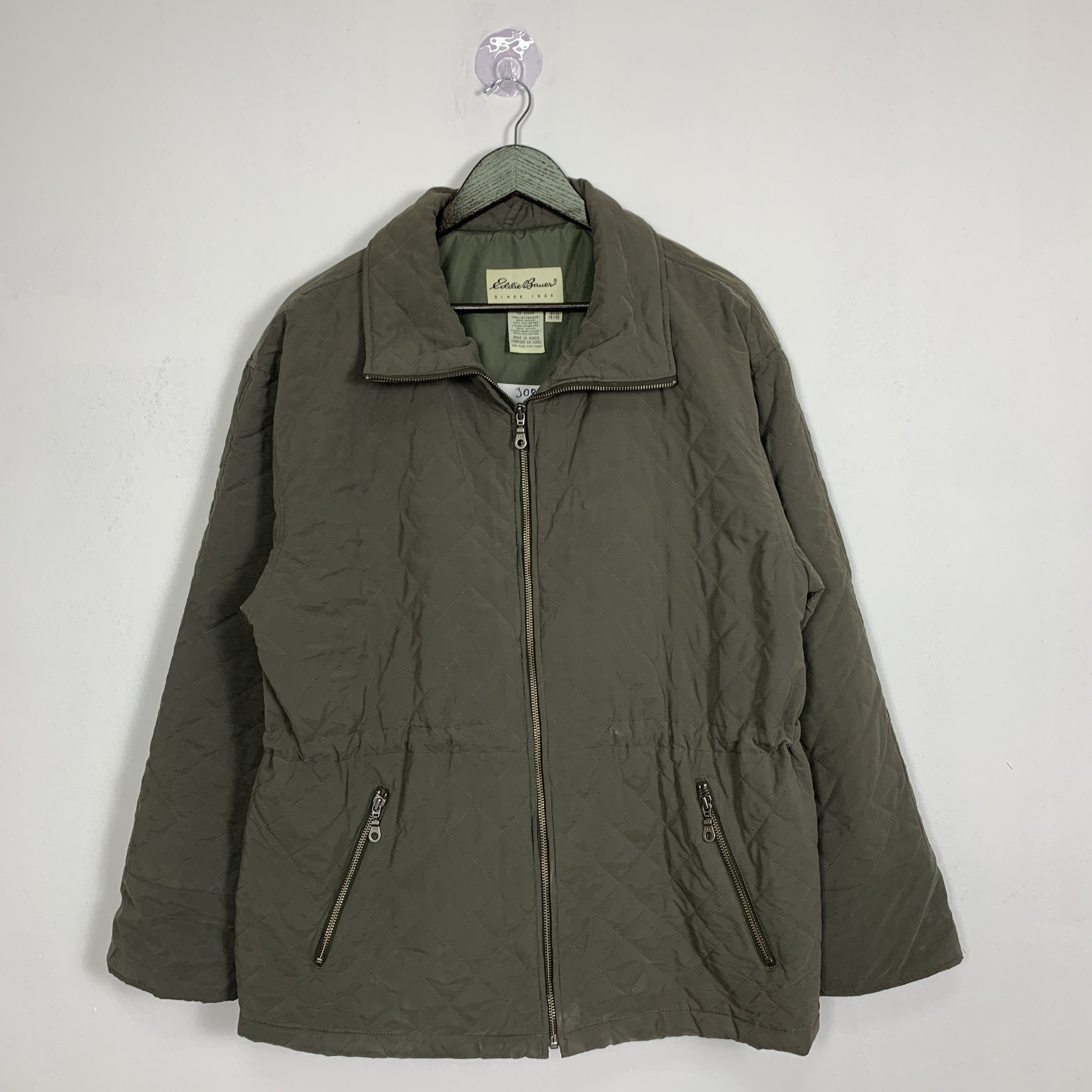 Eddie Bauer Vintage EDDIE BAUER Quilted Zip Up Jacket J0825 Size US S / EU 44-46 / 1 - 1 Thumbnail