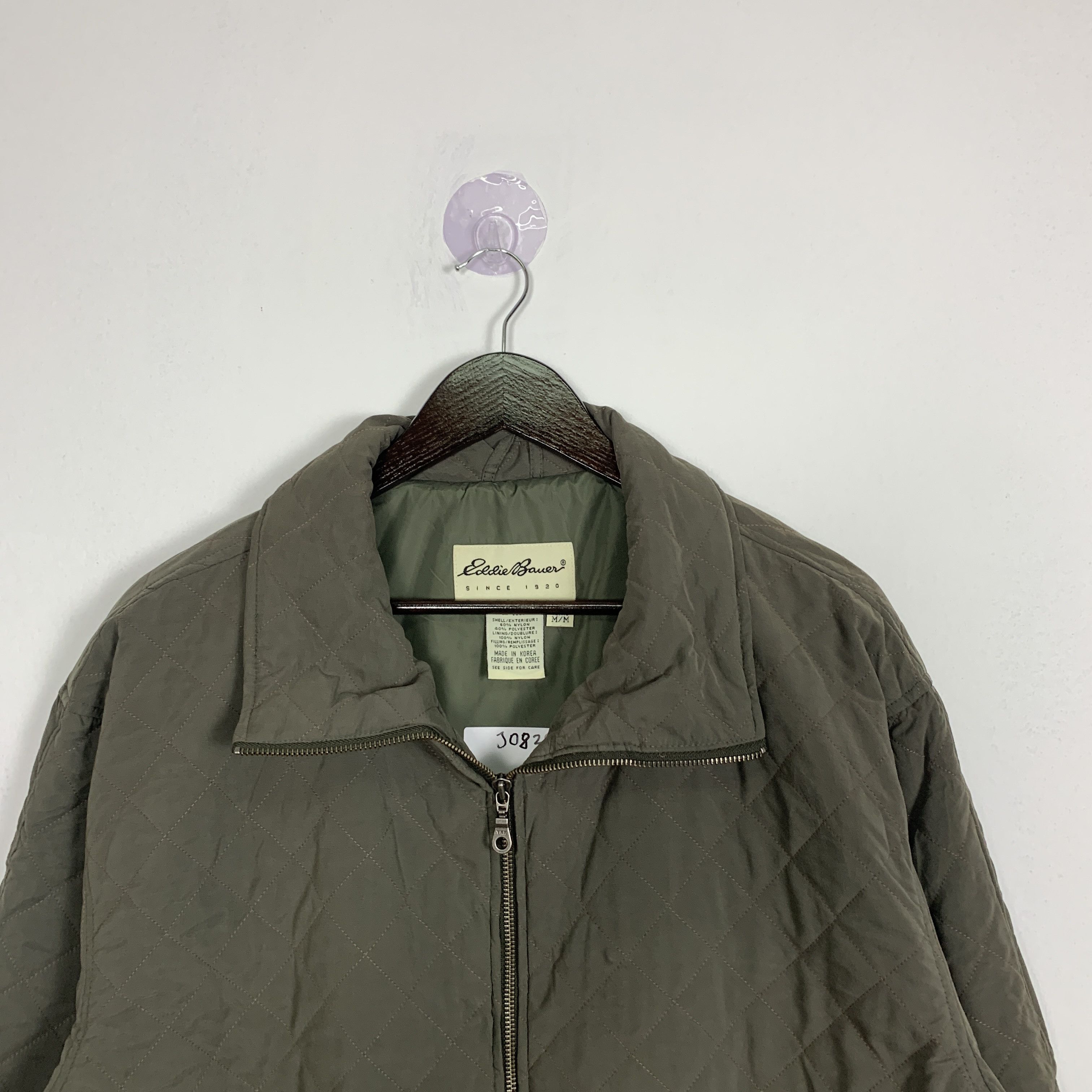 Eddie Bauer Vintage EDDIE BAUER Quilted Zip Up Jacket J0825 Size US S / EU 44-46 / 1 - 2 Thumbnail