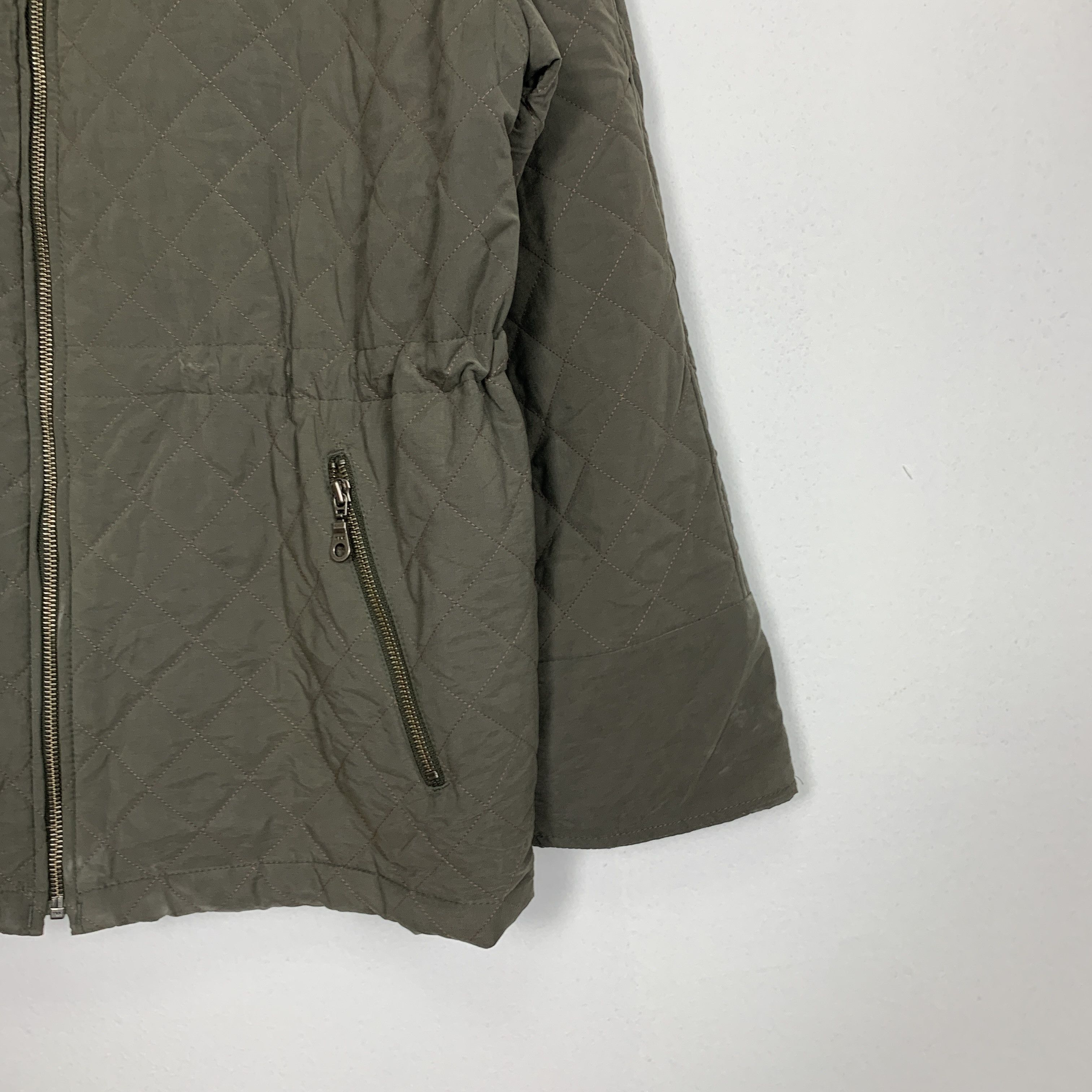 Eddie Bauer Vintage EDDIE BAUER Quilted Zip Up Jacket J0825 Size US S / EU 44-46 / 1 - 4 Thumbnail