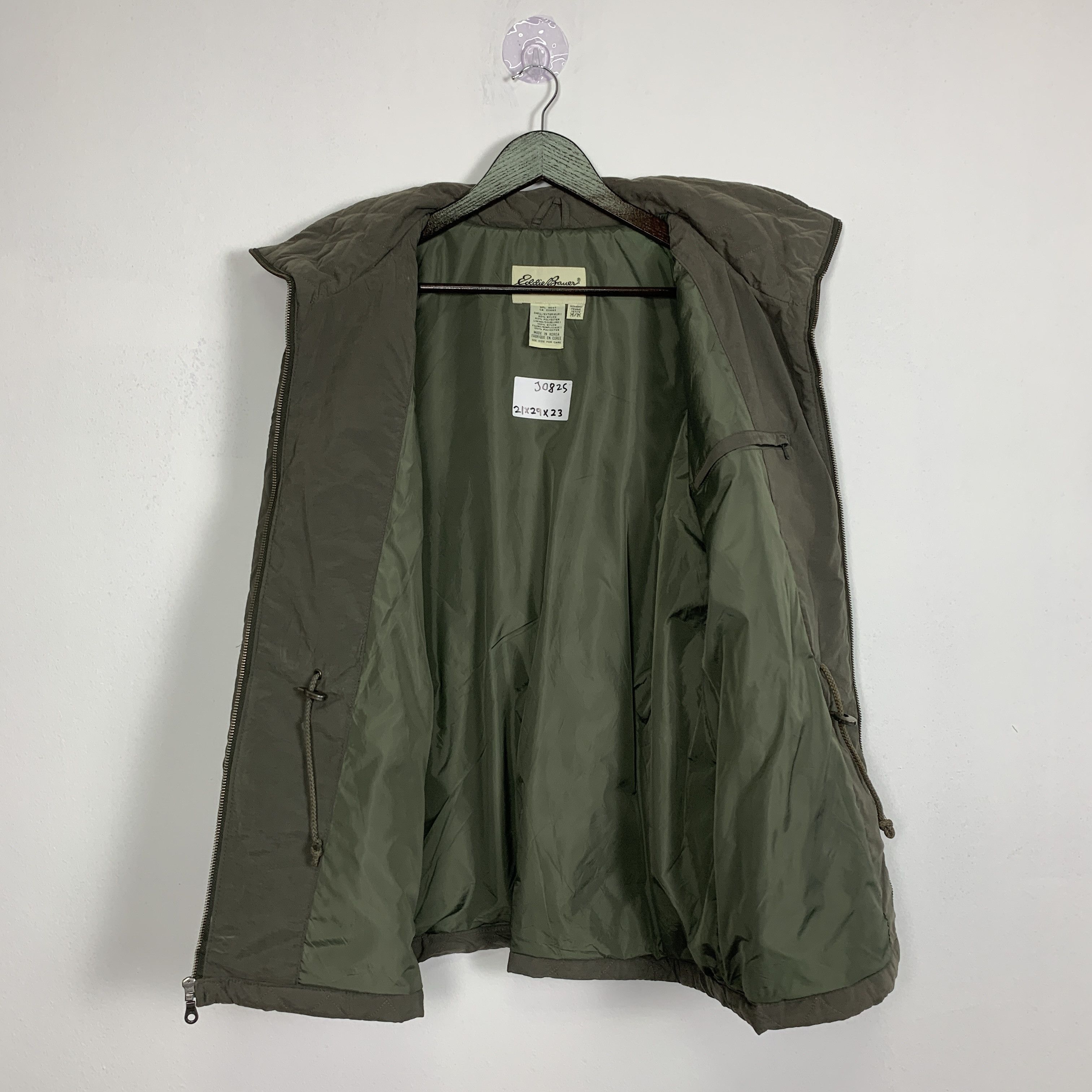 Eddie Bauer Vintage EDDIE BAUER Quilted Zip Up Jacket J0825 Size US S / EU 44-46 / 1 - 13 Thumbnail