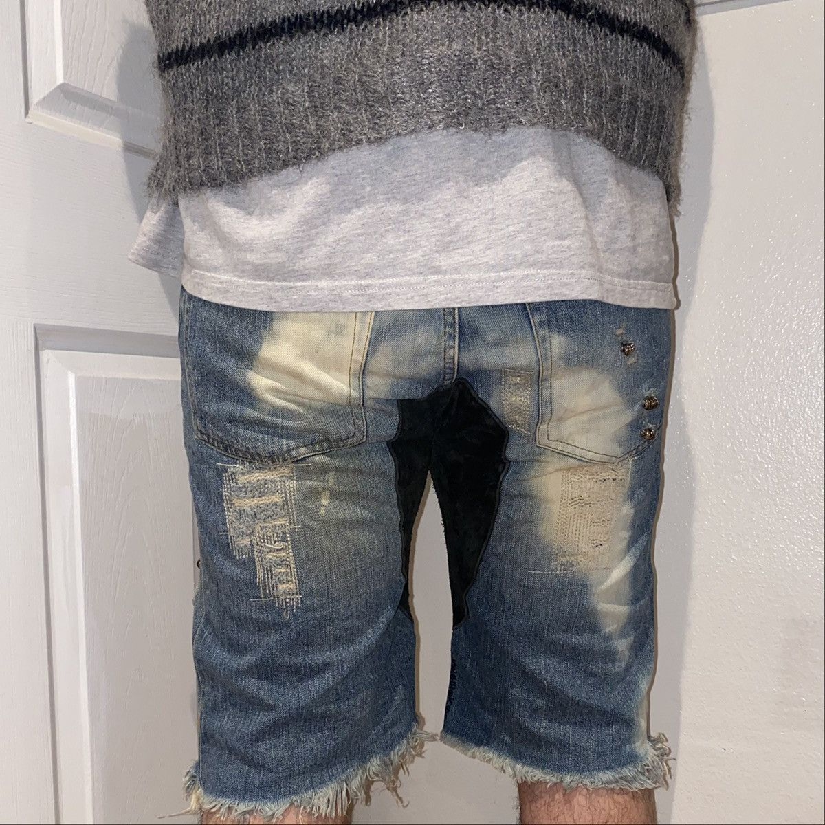 パンツ 00s ifsixwasnine mudmax denim shorts y2k If Six Was Nine × Le Grande Bleu (L.G.B.) ifsixwasnine