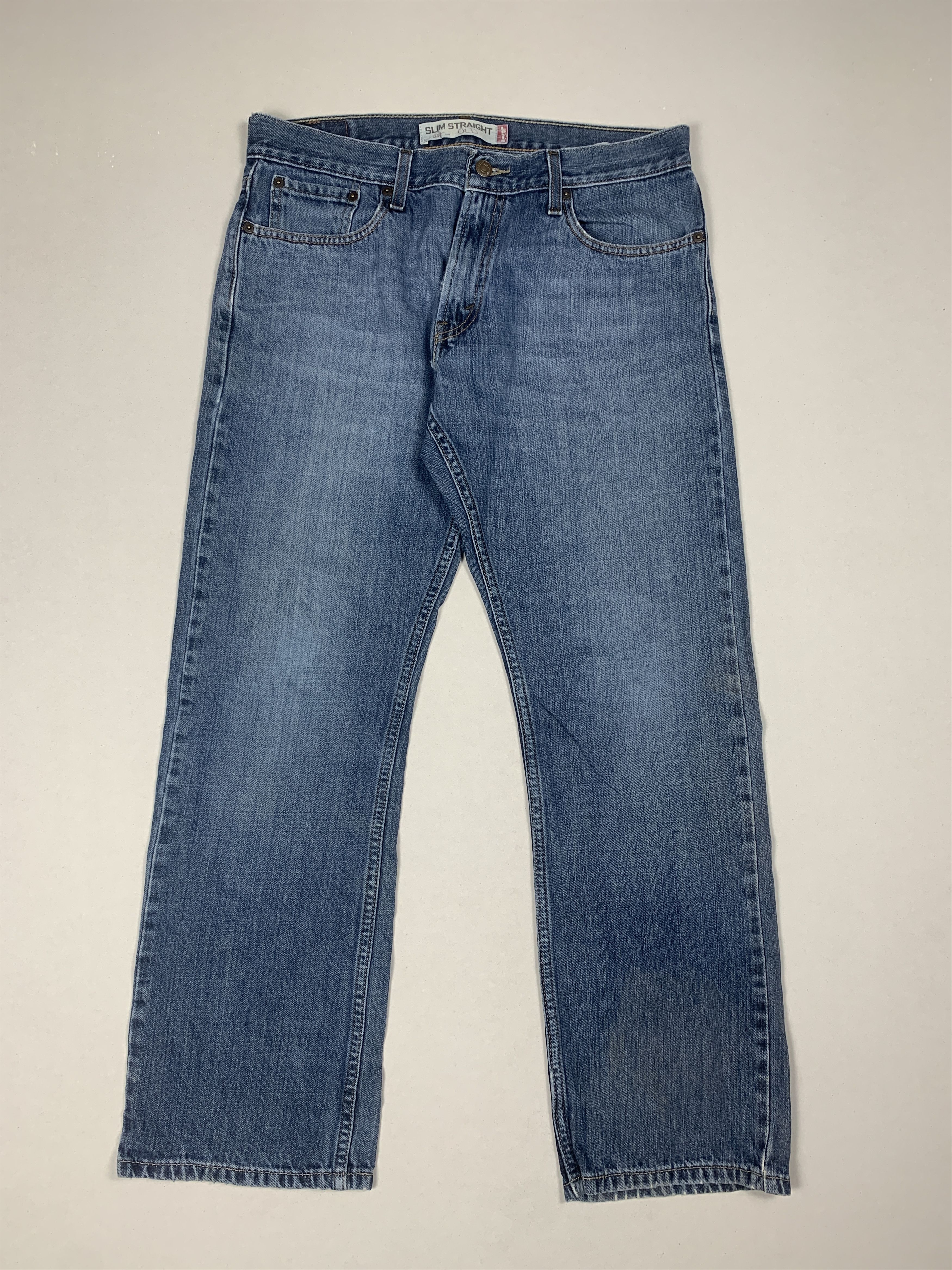 Levi's Vintage Levis 514 Mid Wash Straight Cut Jeans Size US 32 / EU 48 - 1 Thumbnail