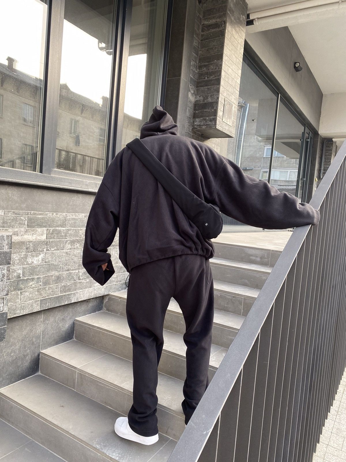 Gap × Kanye West Yeezy Gap Polar Fleece Padded Hoodie by