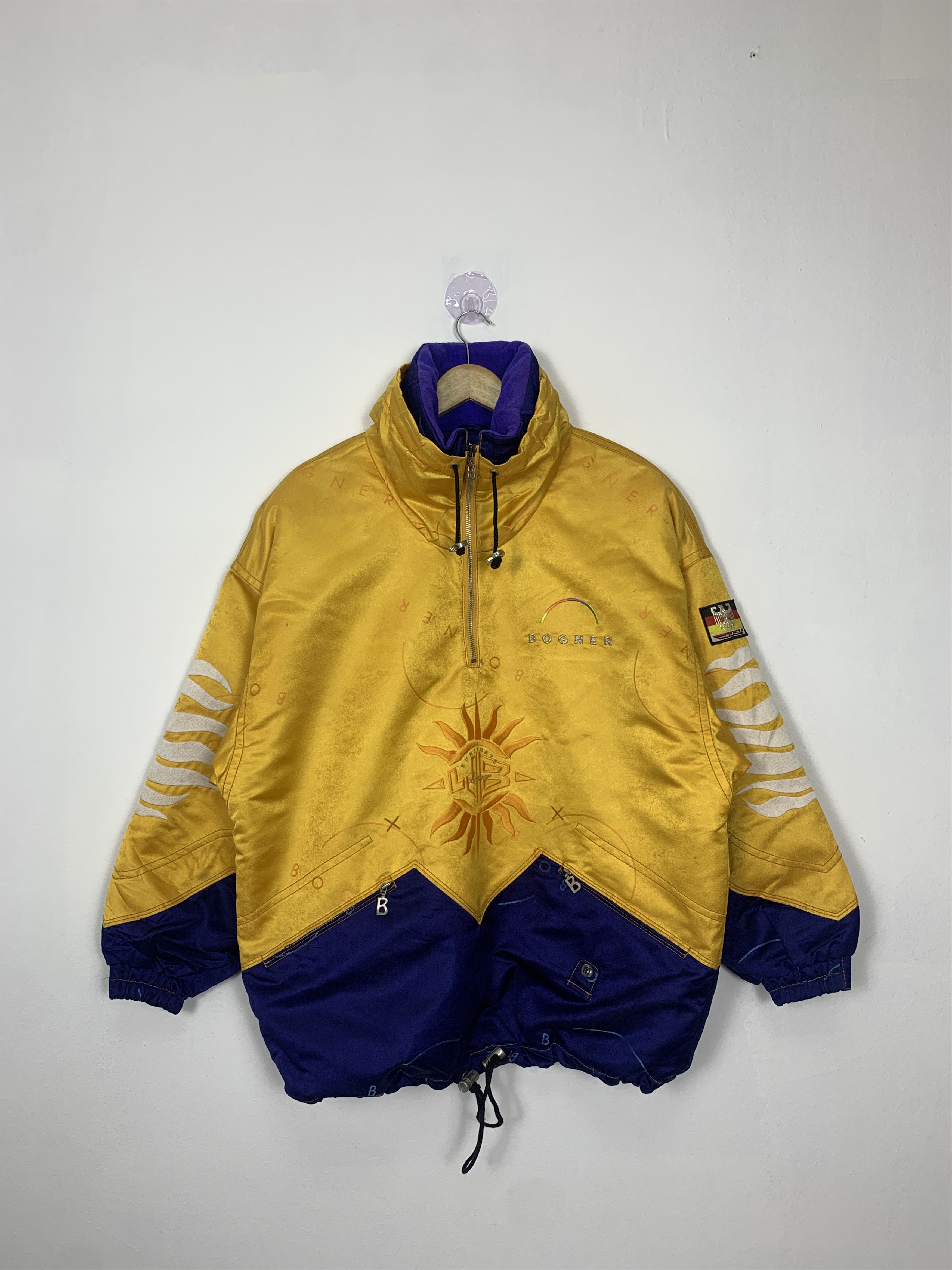Bogner Vintage BOGNER Ski Zip Up Jacket J0999 Size US L / EU 52-54 / 3 - 1 Thumbnail