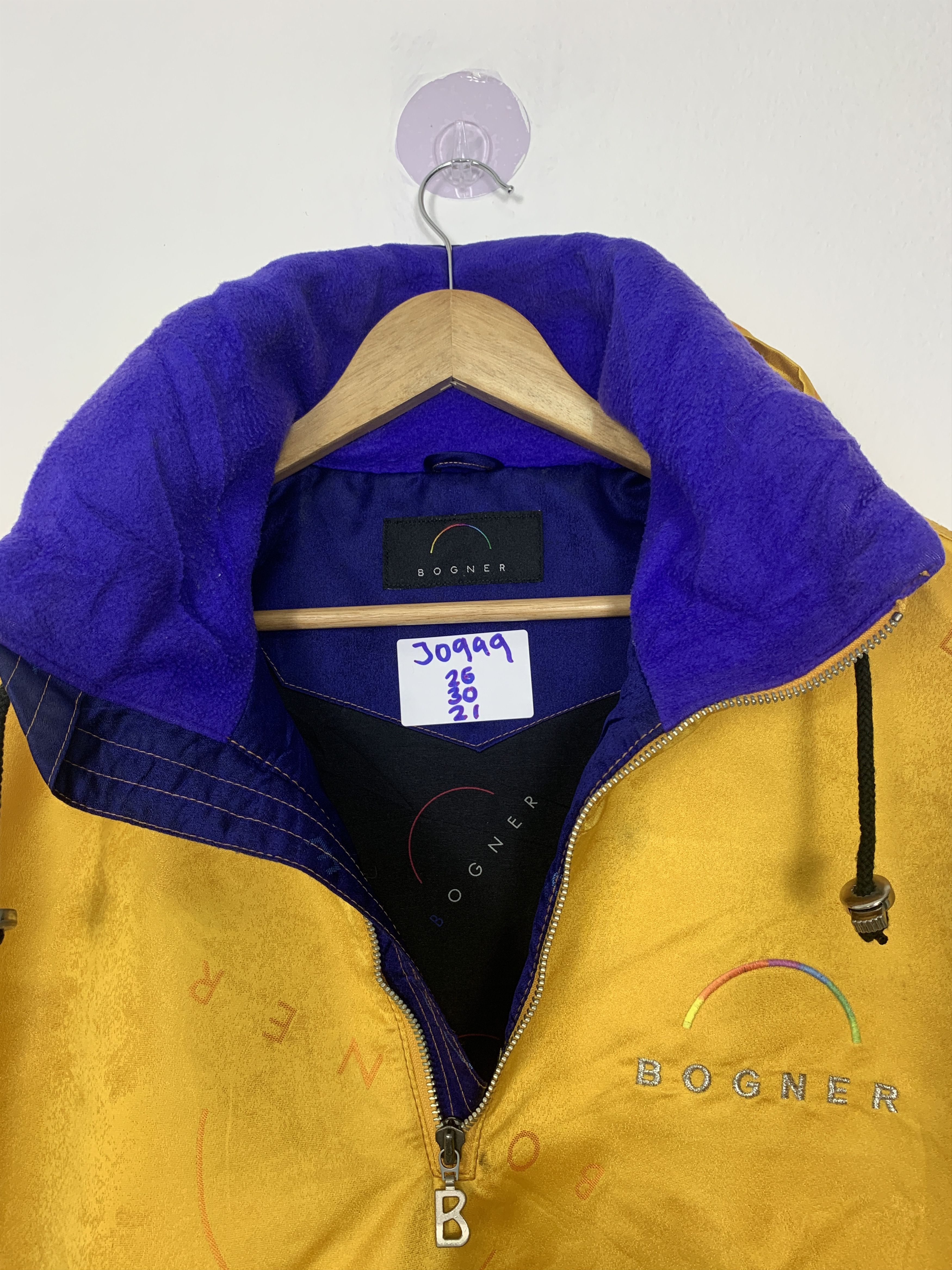 Bogner Vintage BOGNER Ski Zip Up Jacket J0999 Size US L / EU 52-54 / 3 - 6 Thumbnail