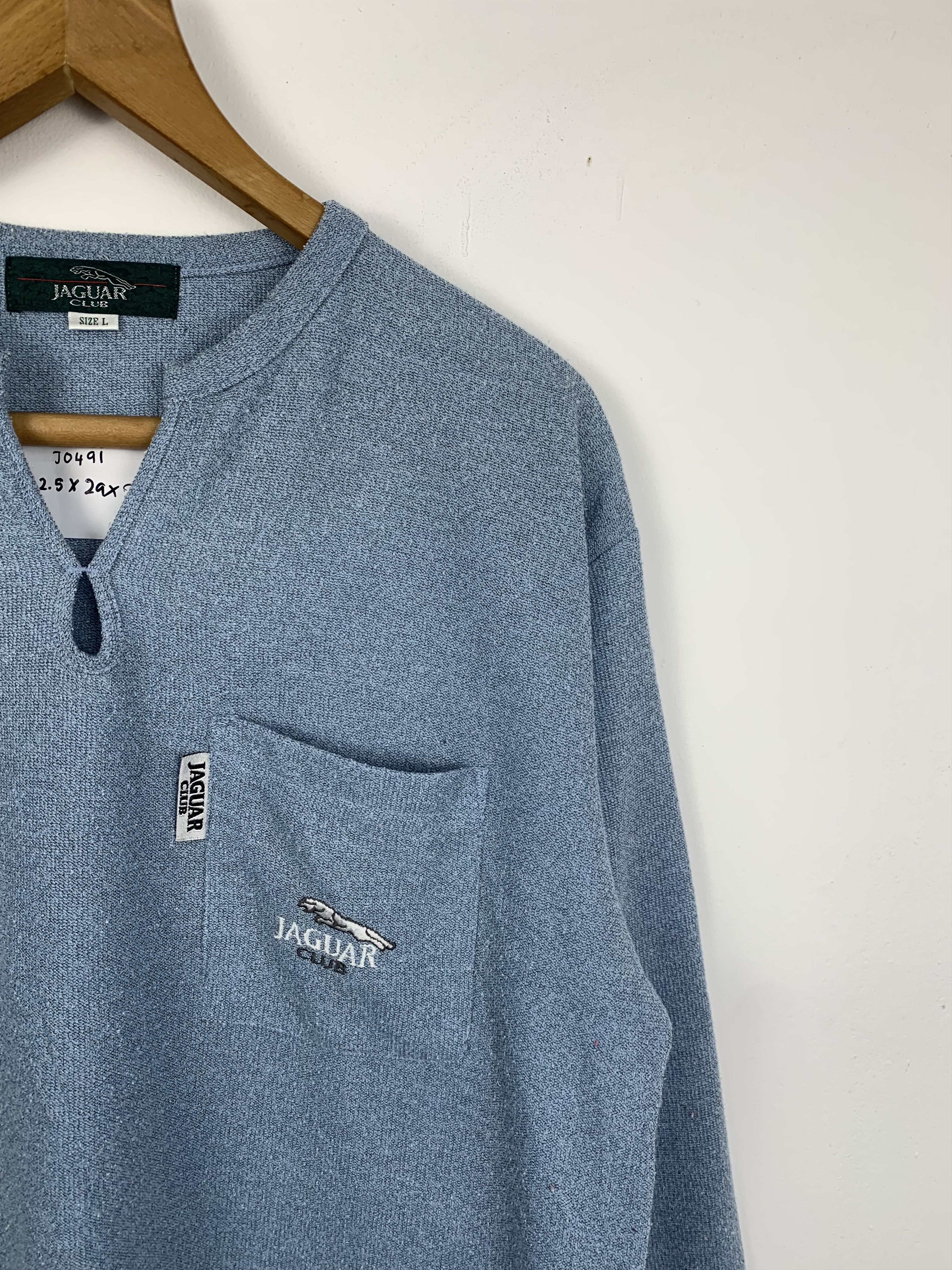 Other Vintage JAGUAR CLUB AUTOMOTIVE Long Sleeve T-Shirt J0491 Size US M / EU 48-50 / 2 - 4 Thumbnail