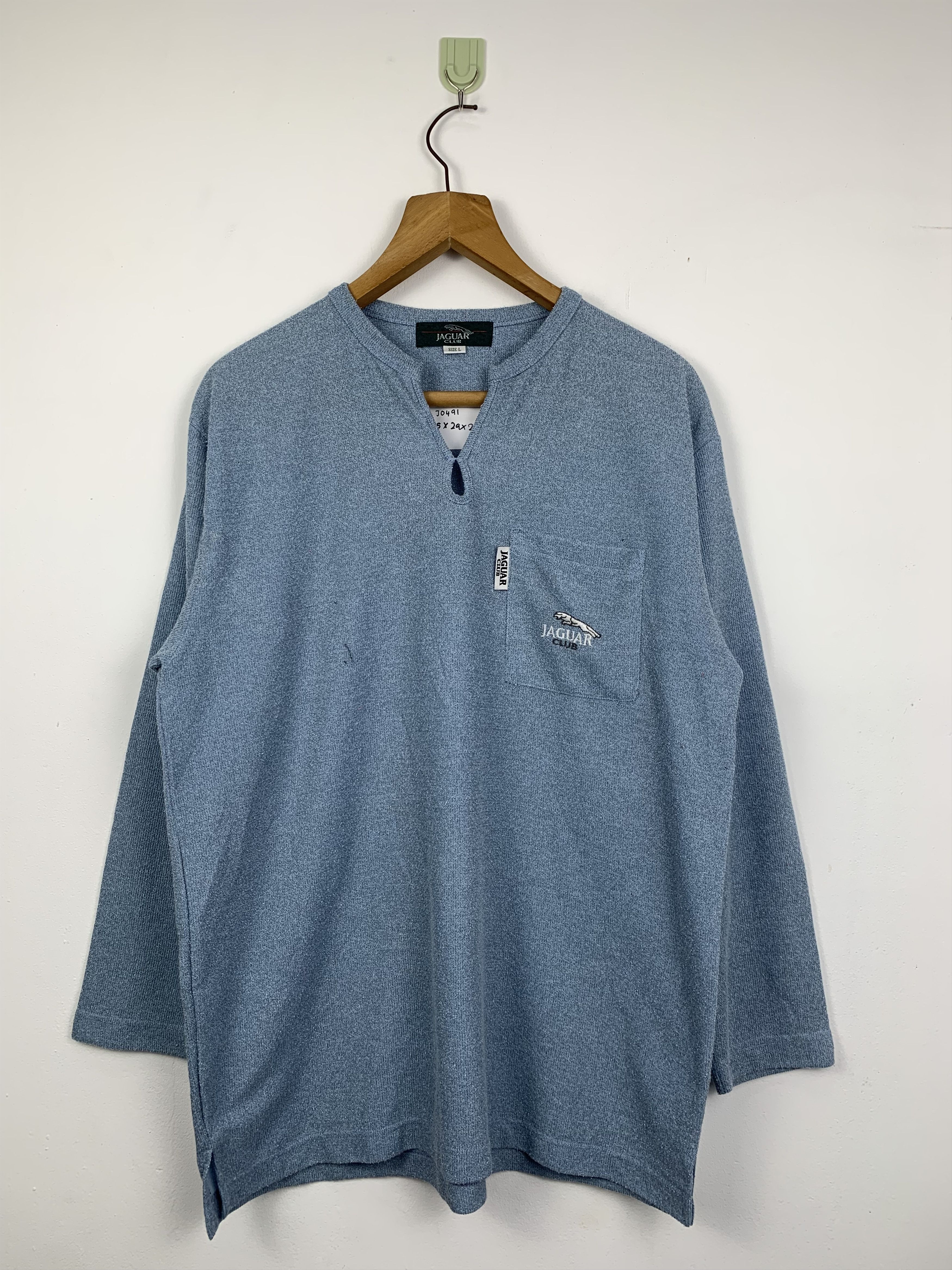 Other Vintage JAGUAR CLUB AUTOMOTIVE Long Sleeve T-Shirt J0491 Size US M / EU 48-50 / 2 - 1 Thumbnail
