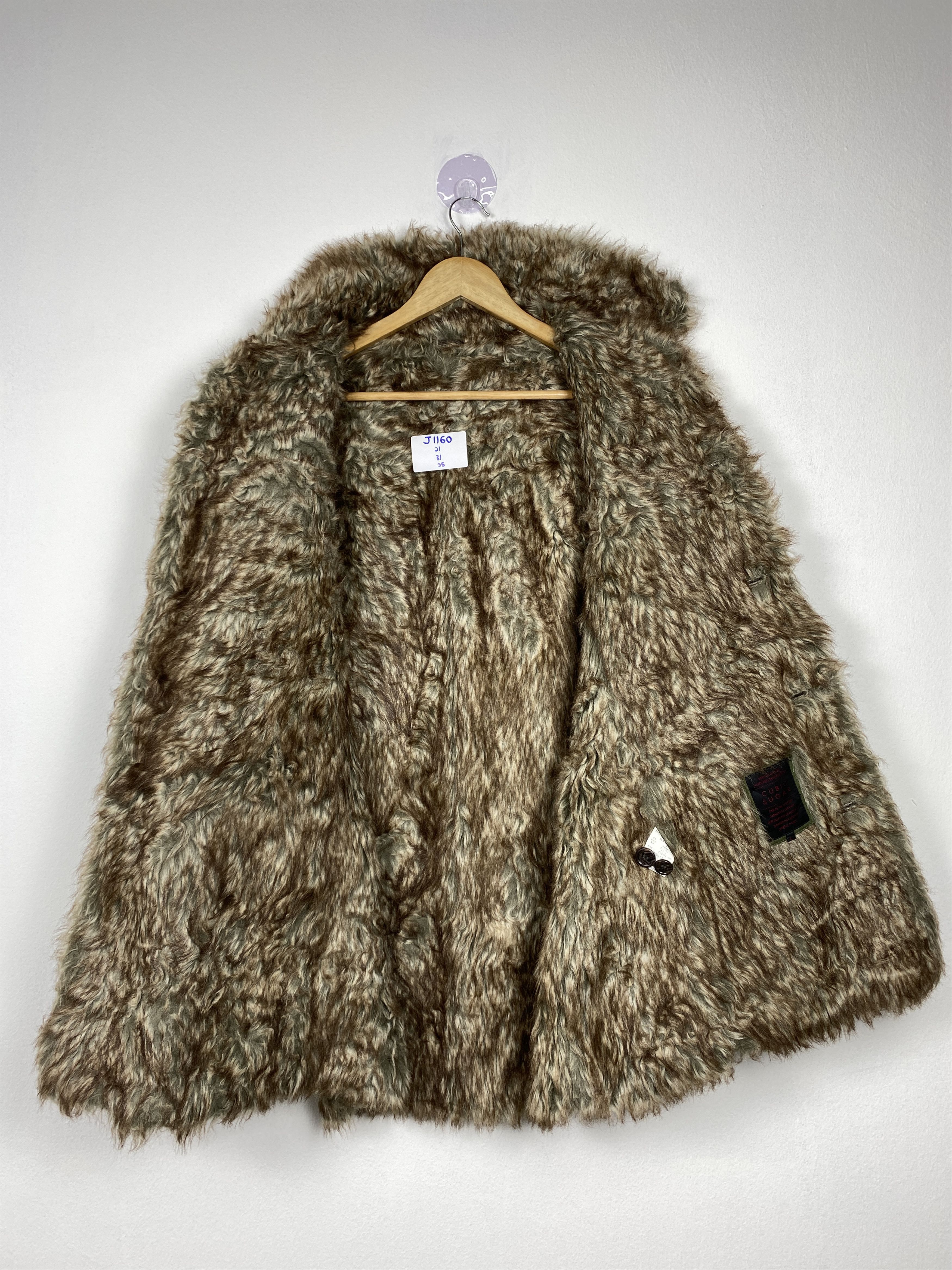 Japanese Brand Vintage Cubic Sugar Sherpa Lining Jacket J1160 Size US S / EU 44-46 / 1 - 9 Thumbnail