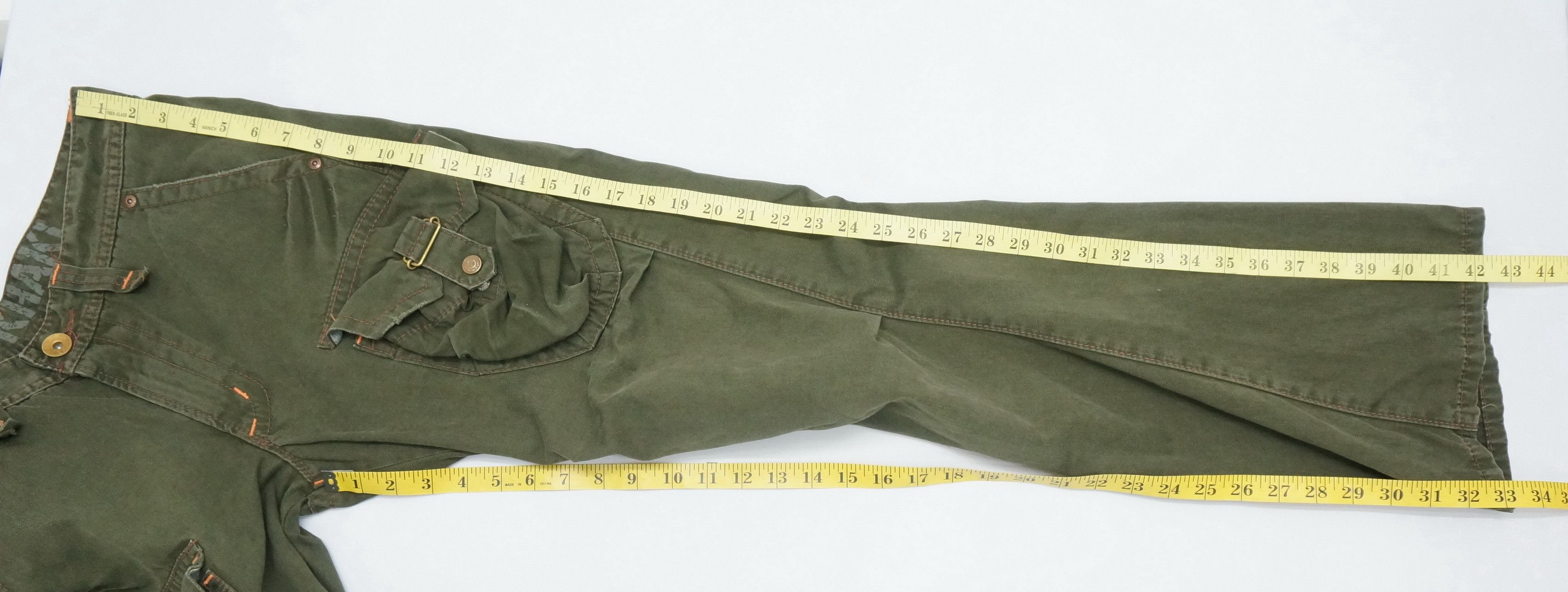 Edwin 🔥EDWIN 505 Slim Cargo Pants 3D Pocket Size US 30 / EU 46 - 11 Thumbnail