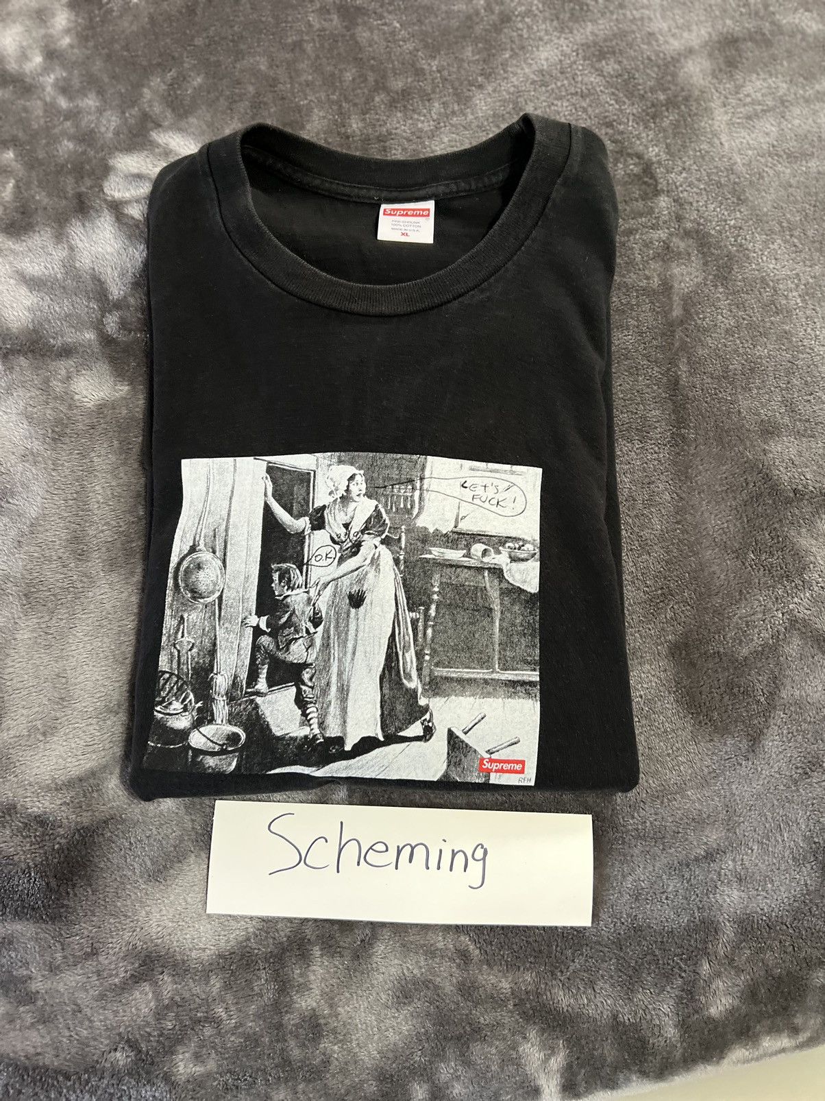 Supreme Mike Kelley Hiding from Indians Tee Tops