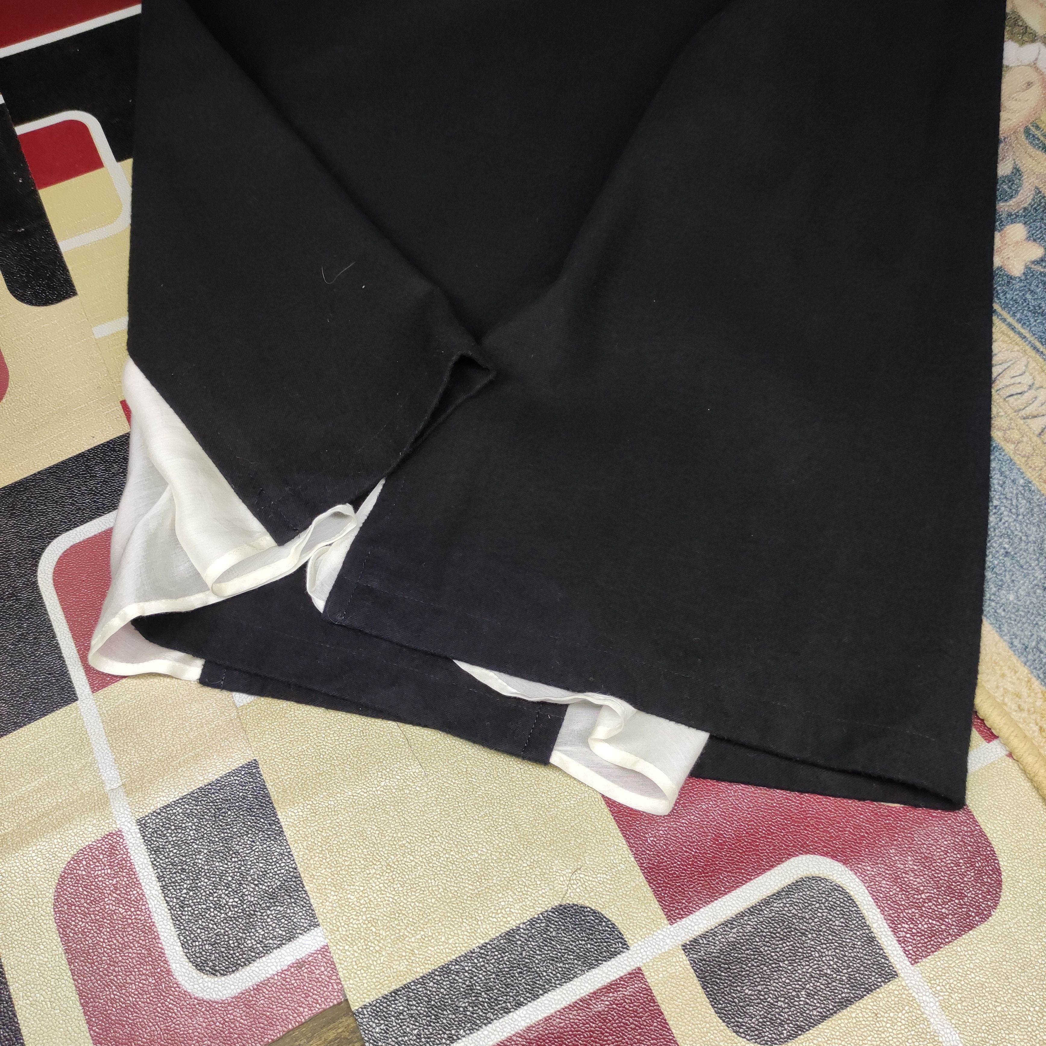 Yohji Yamamoto a76 Yohji Yamamoto Linen Skirt Size 33" - 5 Thumbnail