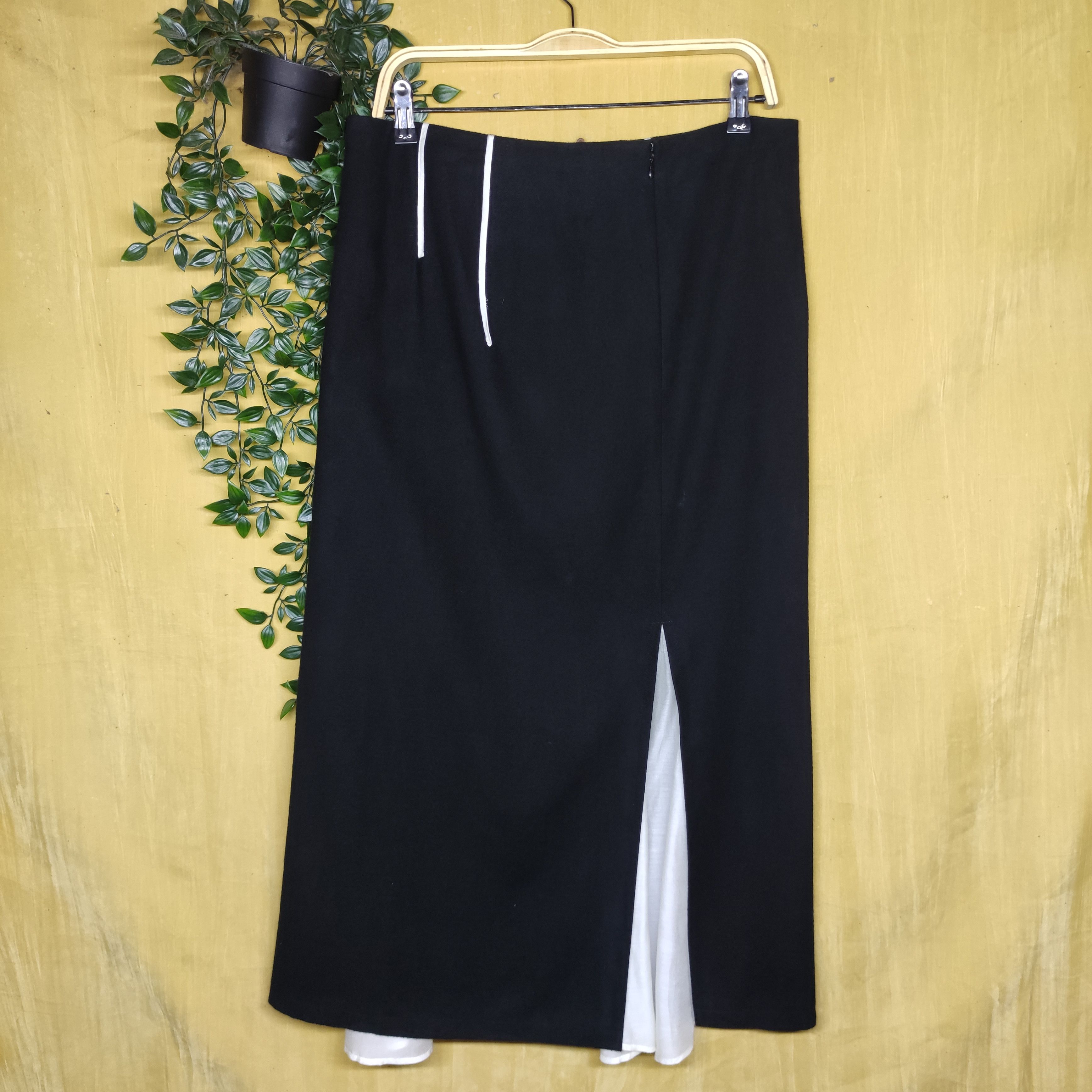 Yohji Yamamoto a76 Yohji Yamamoto Linen Skirt Size 33" - 2 Thumbnail