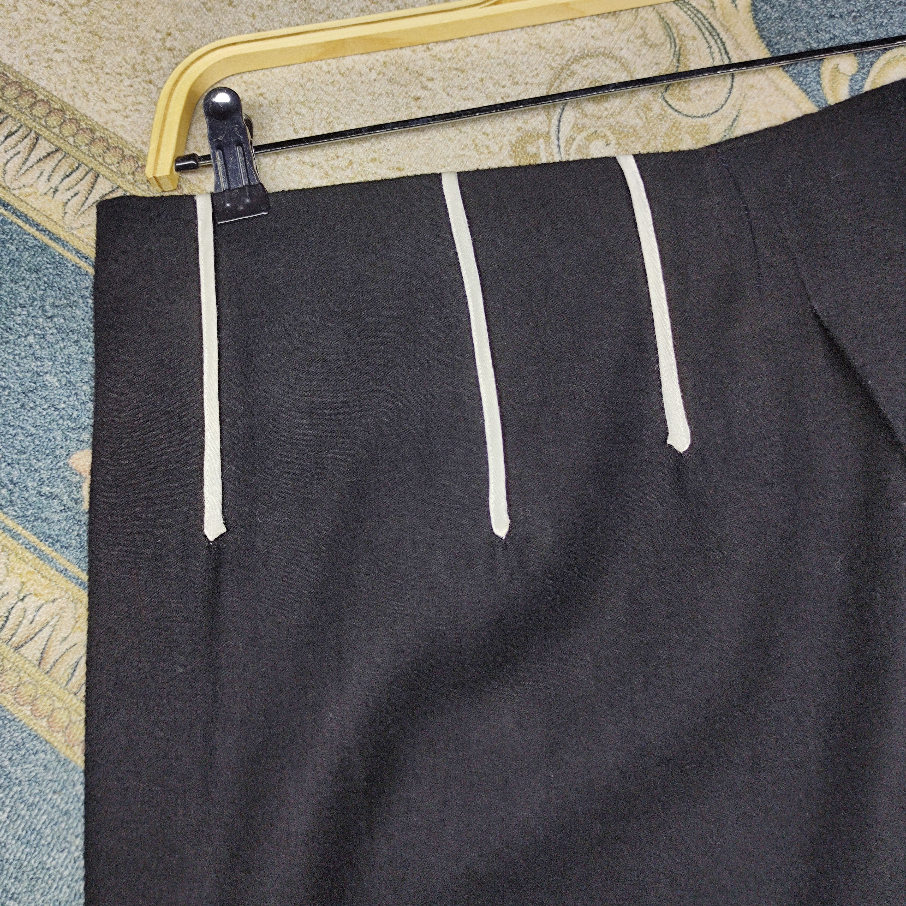 Yohji Yamamoto a76 Yohji Yamamoto Linen Skirt Size 33" - 7 Thumbnail