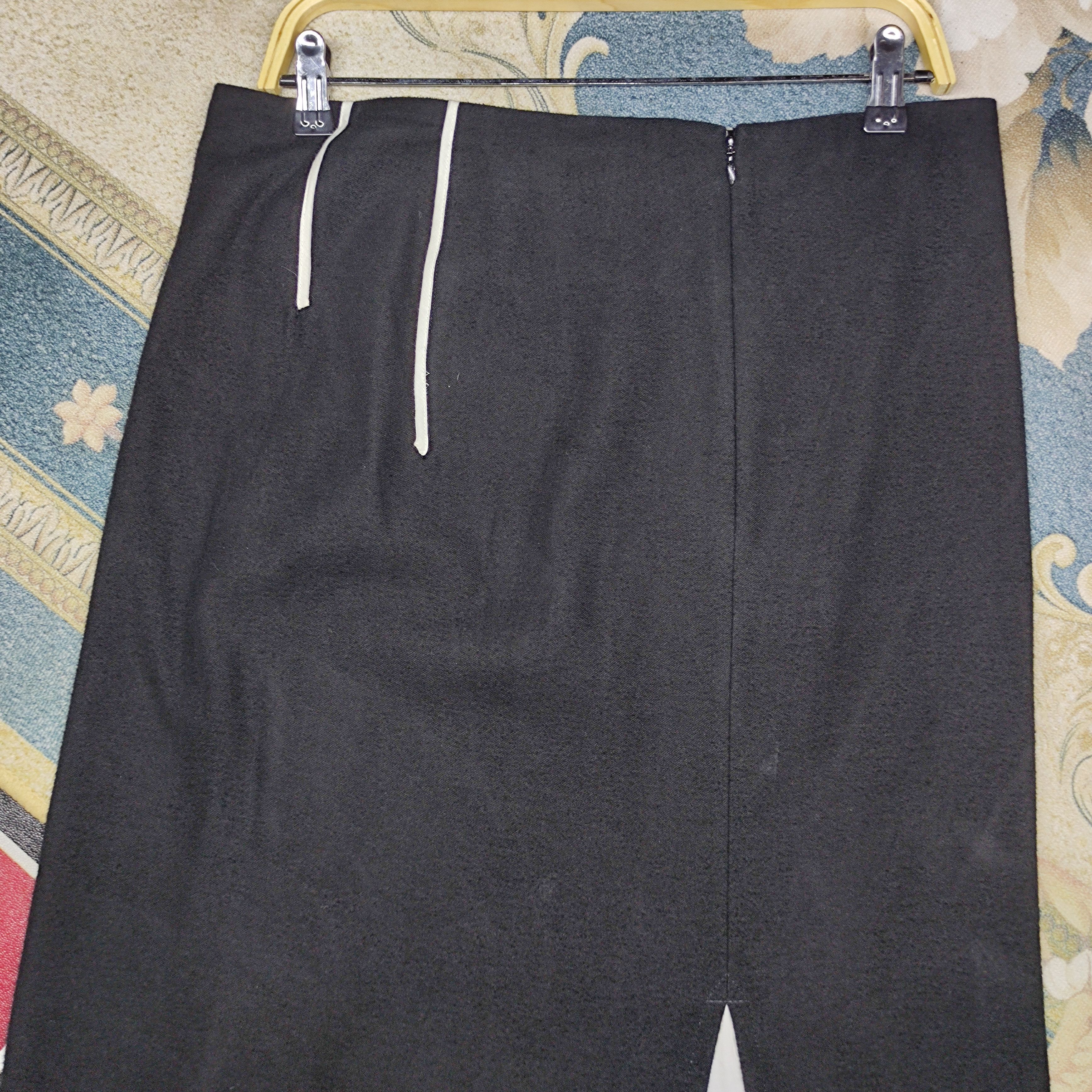 Yohji Yamamoto a76 Yohji Yamamoto Linen Skirt Size 33" - 9 Thumbnail
